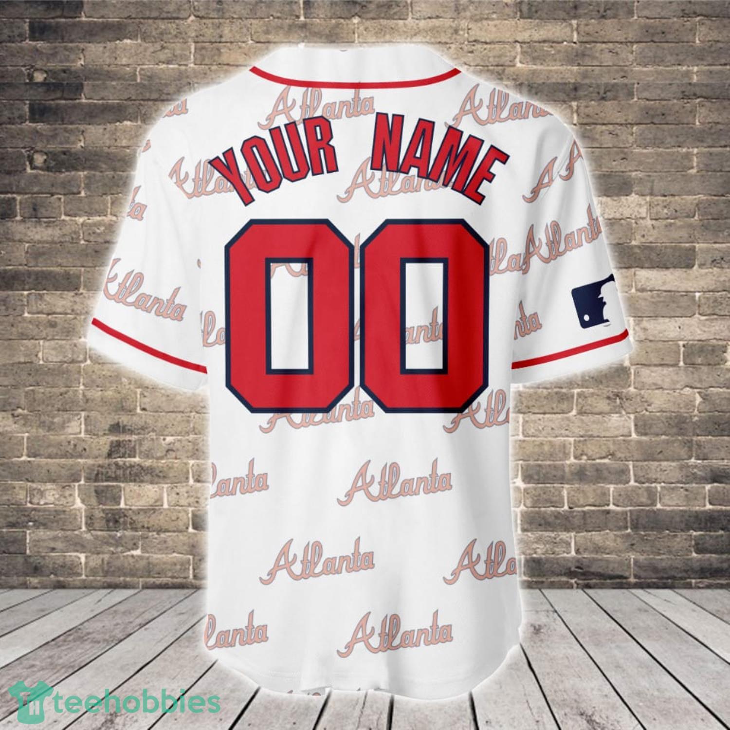 Atlanta Braves - Major League Baseball AOP Baseball Jersey