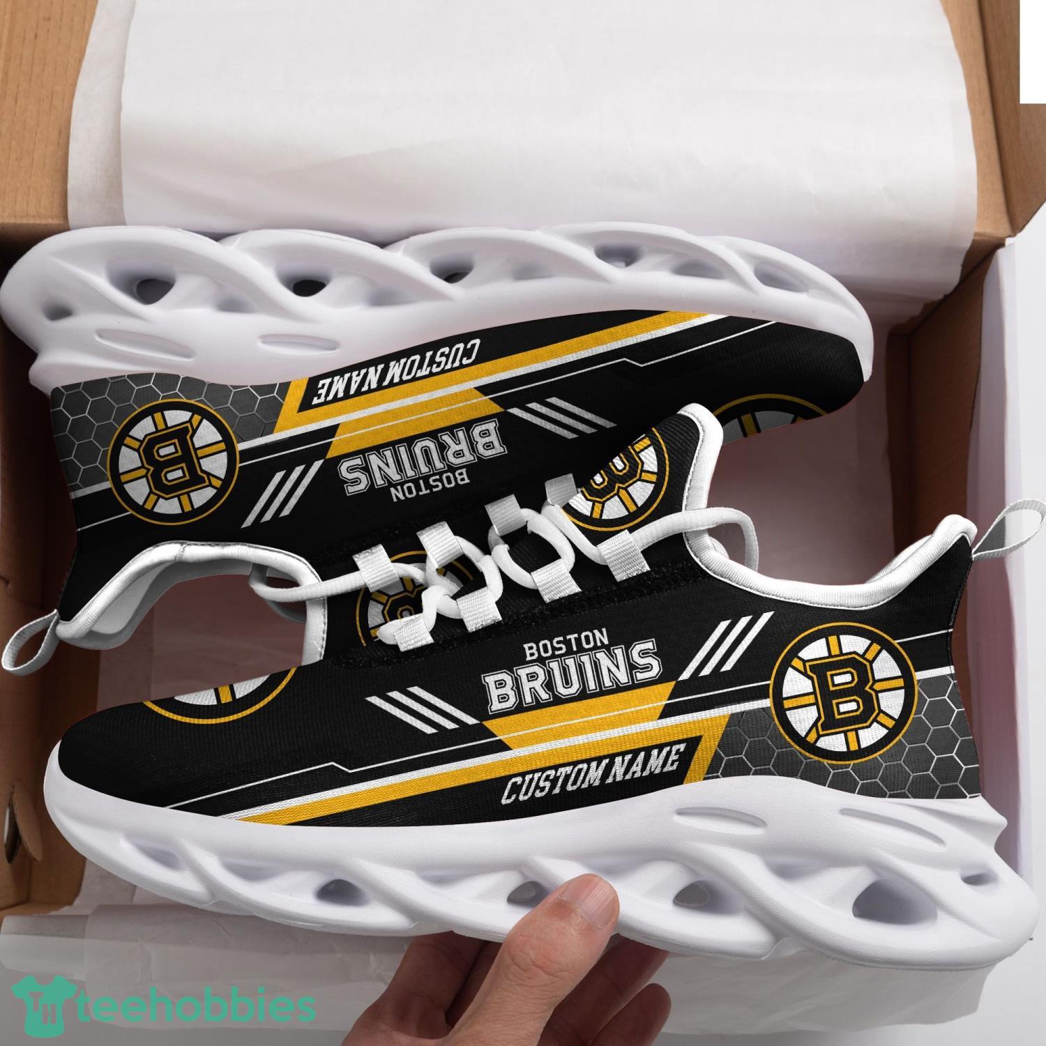 Personalize NHL Boston Bruins Max Soul Shoes Running Sneakers - T-shirts  Low Price