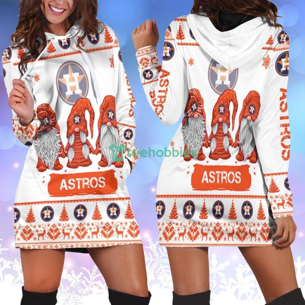 Christmas Gnomes Houston Astros Ugly Sweatshirt Christmas 3D