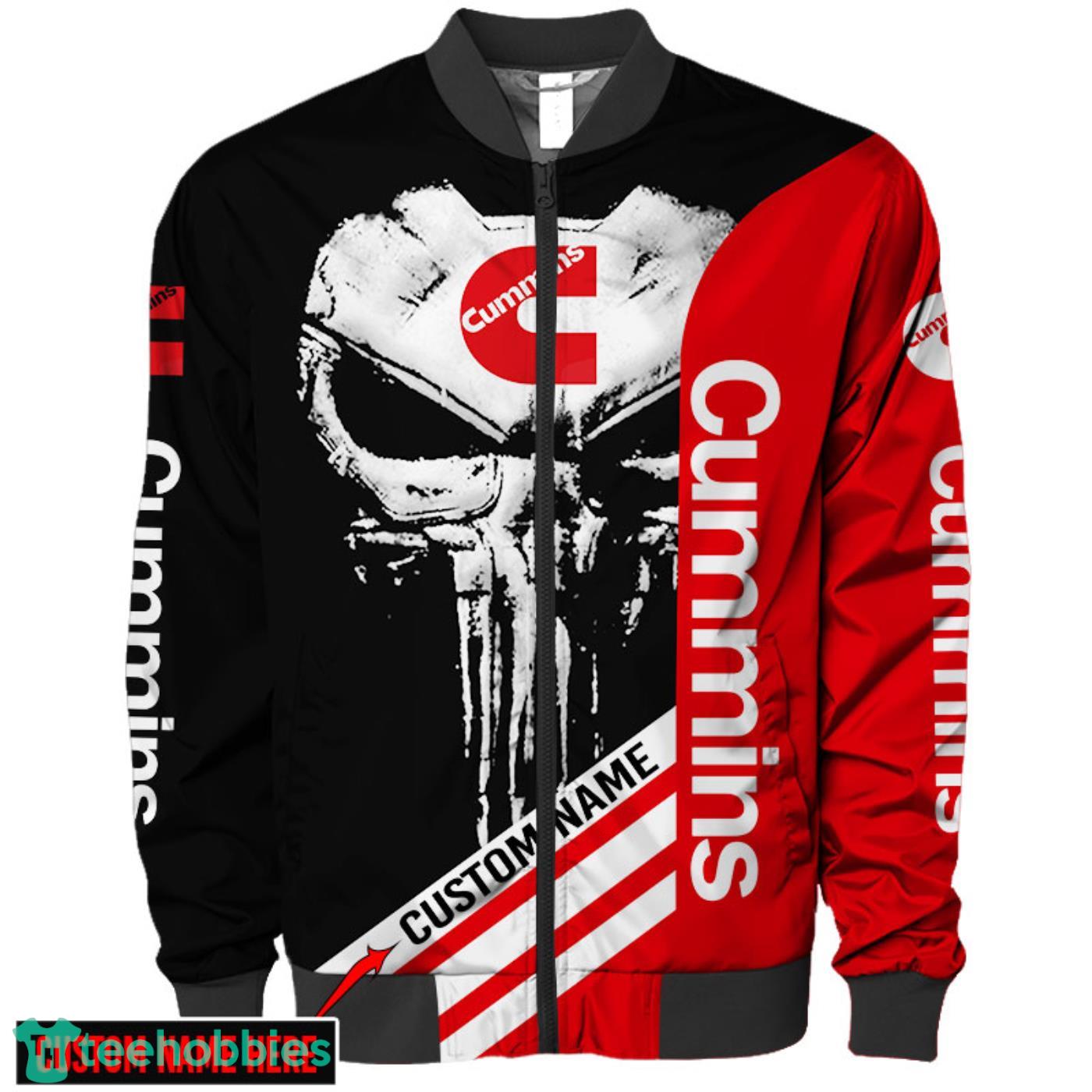 Cummins Punisher T-Shirt Sweatshirt Bomber Hoodie Custom Name For Fans Product Photo 2 Cummins Punisher T-Shirt Sweatshirt Bomber Hoodie Custom Name For Fans Product Photo 2