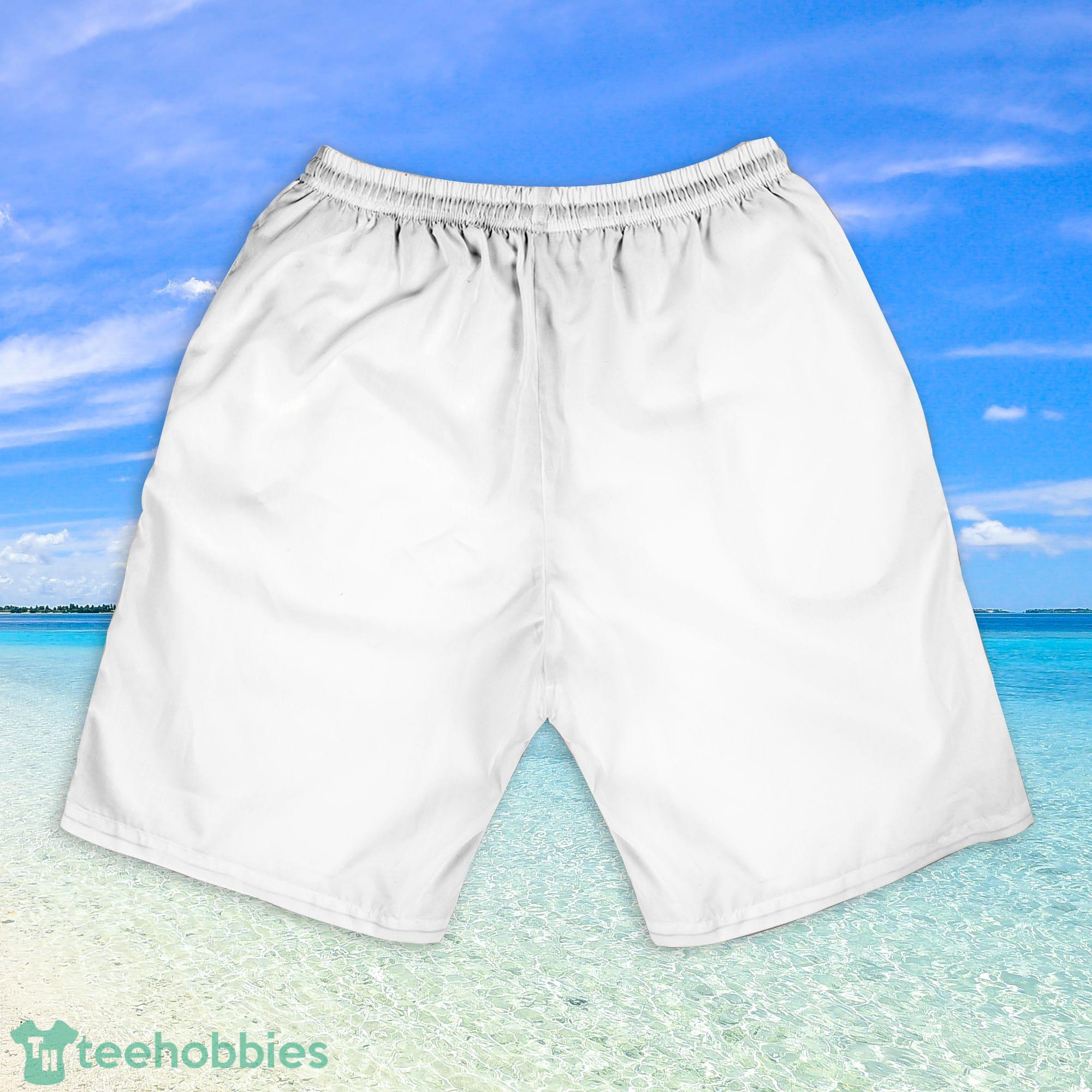Custom Name And Number Monsters Inc University Beach Shorts Summer Gifts For Fans Disney image Custom Name And Number Monsters Inc University Beach Shorts Summer Gifts For Fans Disney Product Photo 2