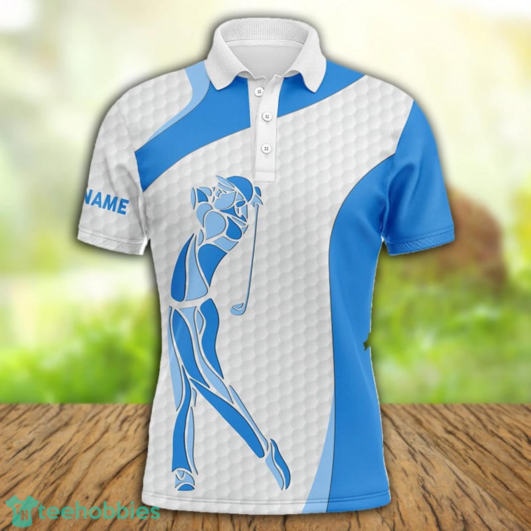 Custom Name Best Mens Golf Wears Blue Polo Shirt For Men And Women Product Photo 1 Custom Name Best Mens Golf Wears Blue Polo Shirt For Men And Women Product Photo 1