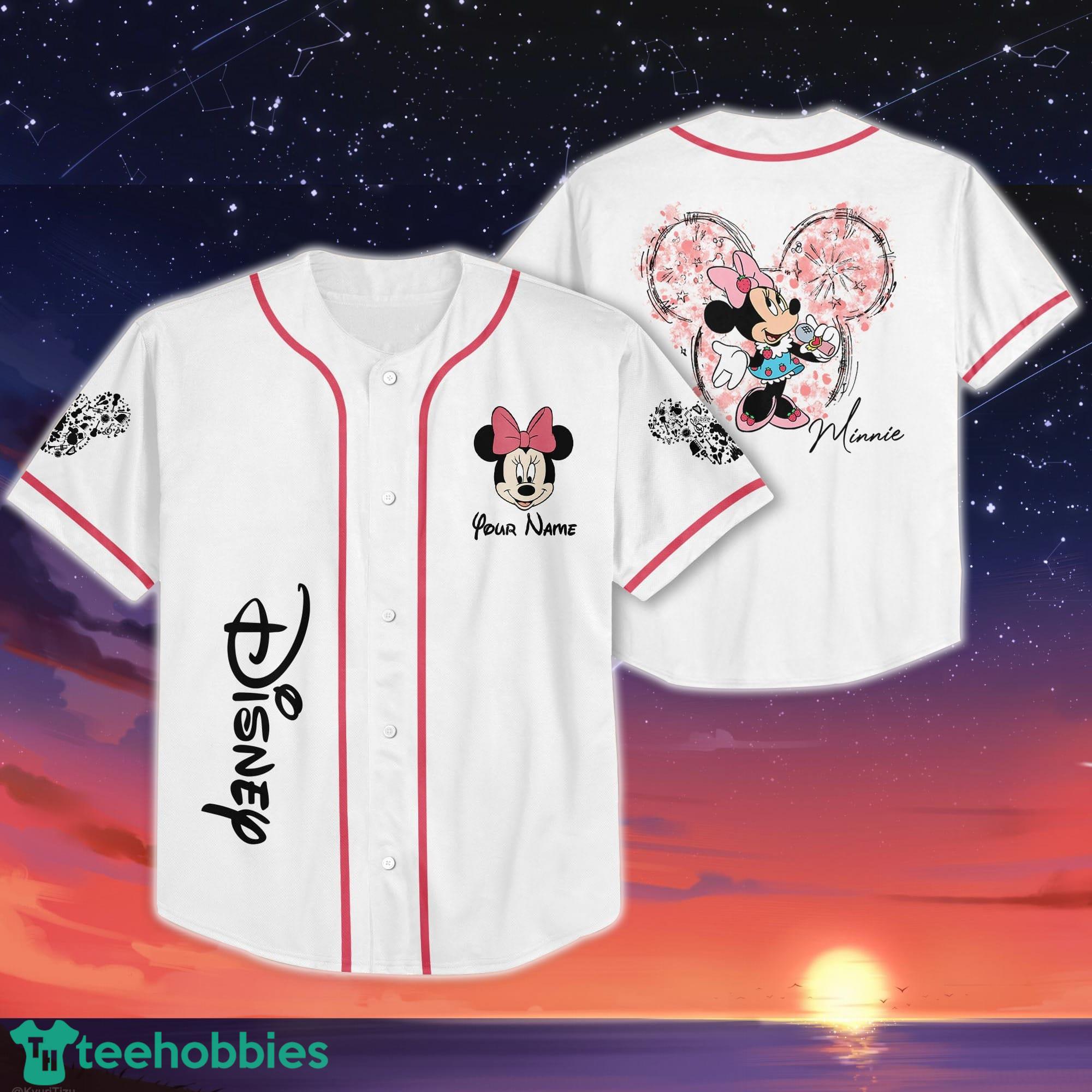 Disney, Tops, Mickey Mouse Baseball Jersey