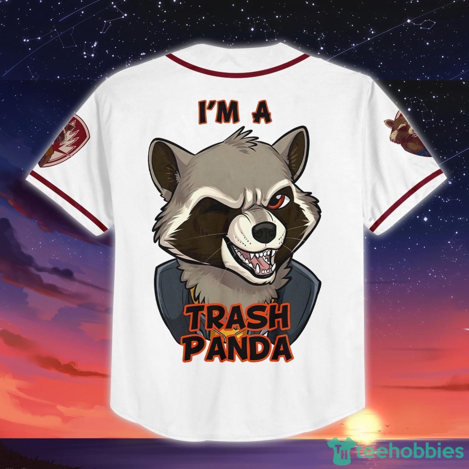 Custom Name For Disney Fans Rocket Raccoon I'm A Trash Panda