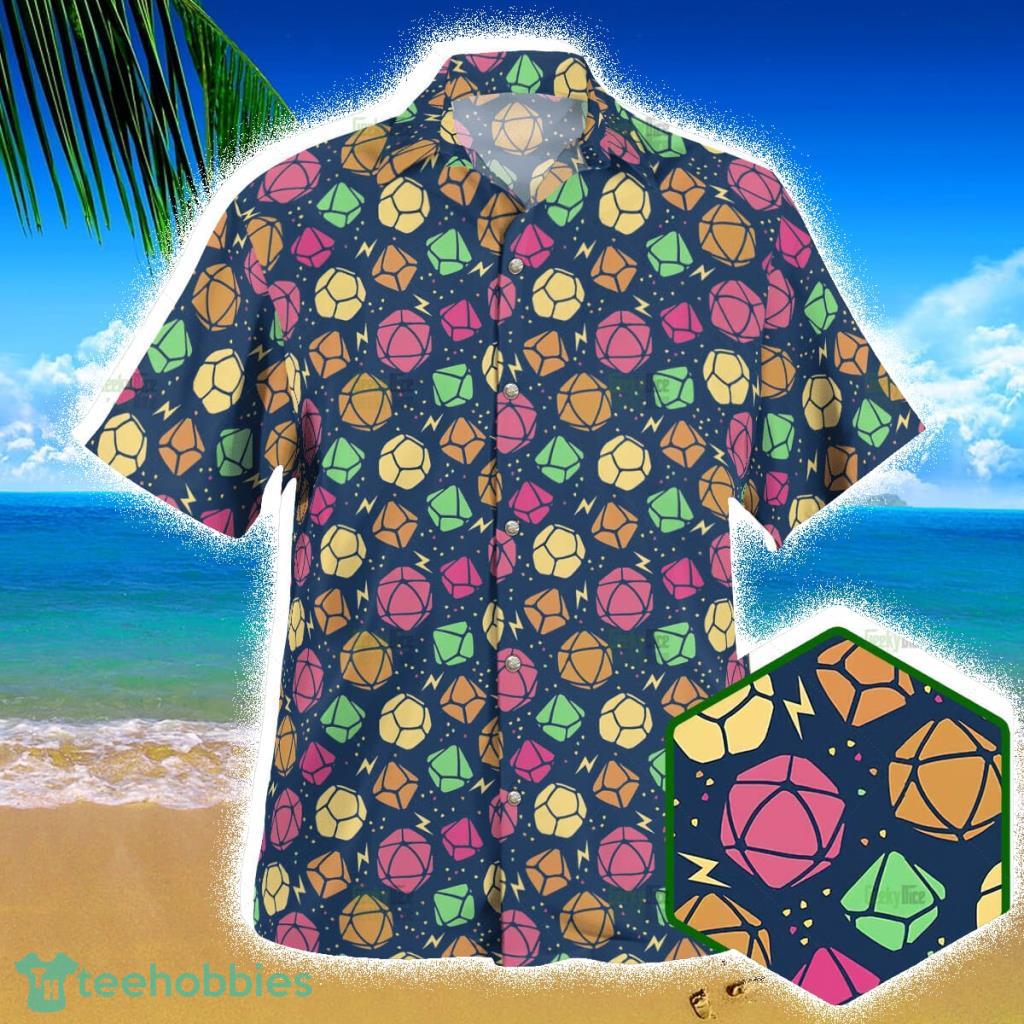 Dnd Geeky Dice Treding Summer Hawaiian Shirt Product Photo 1 Dnd Geeky Dice Treding Summer Hawaiian Shirt Product Photo 1