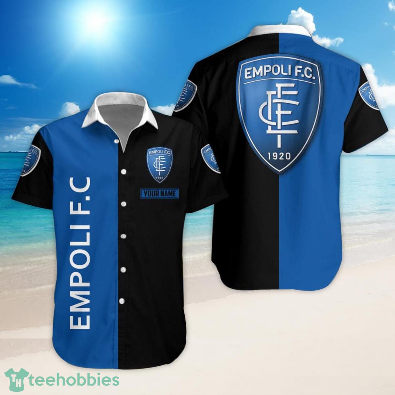 Empoli FC Serie A And Serie B Set Hawaiian Shirt And Shorts - Empoli FC Serie A & Serie B Hawaiian Shirt_1 Empoli FC Serie A And Serie B Set Hawaiian Shirt And Shorts - Empoli FC Serie A & Serie B Hawaiian Shirt_1