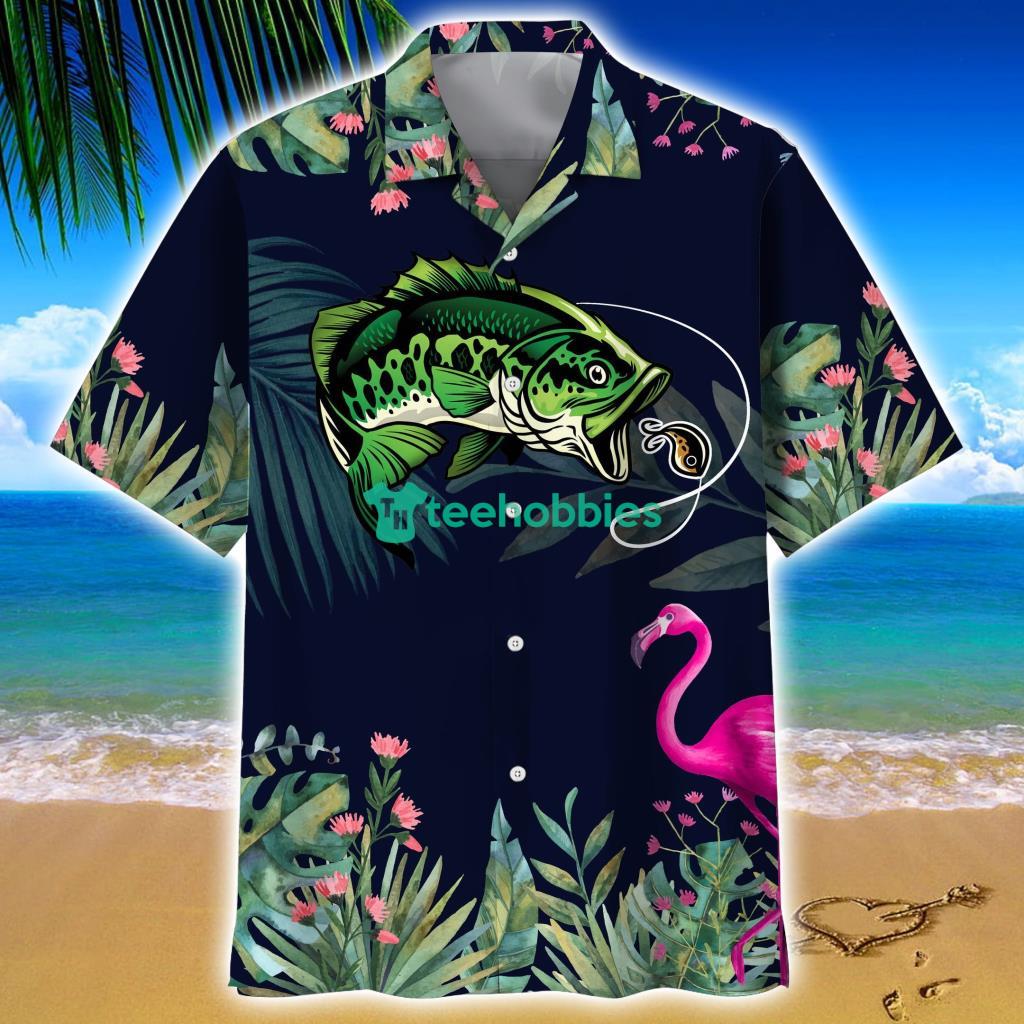 Fishing Tropical Leaf Hawaiian Shirt For Men And Women