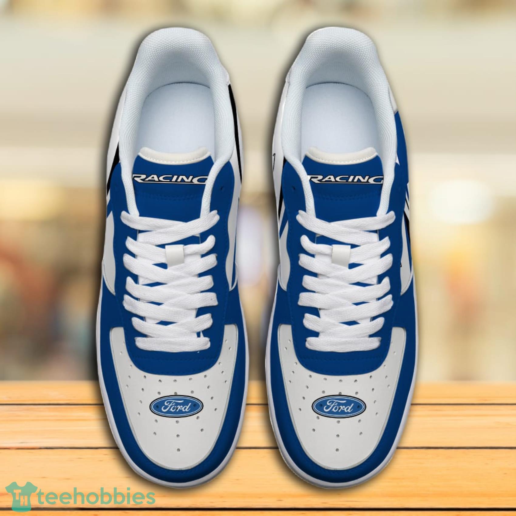 Ford Racing Custom Name Any Logo Or Car Model Air Force 1 Shoes Gift For Fans Product Photo 3 Ford Racing Custom Name Any Logo Or Car Model Air Force 1 Shoes Gift For Fans Product Photo 3