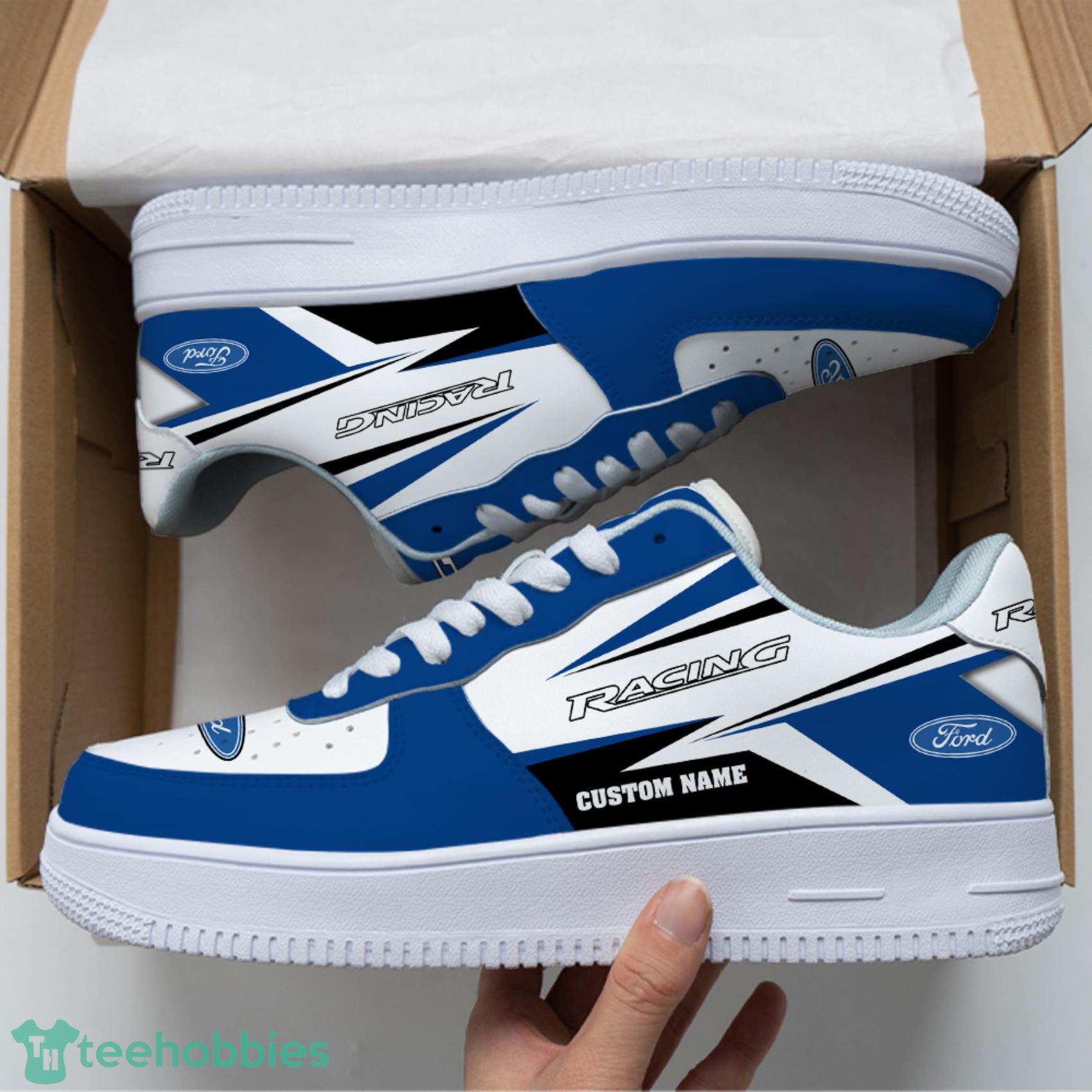 Ford Racing Custom Name Any Logo Or Car Model Air Force 1 Shoes Gift For Fans Product Photo 1 Ford Racing Custom Name Any Logo Or Car Model Air Force 1 Shoes Gift For Fans Product Photo 1