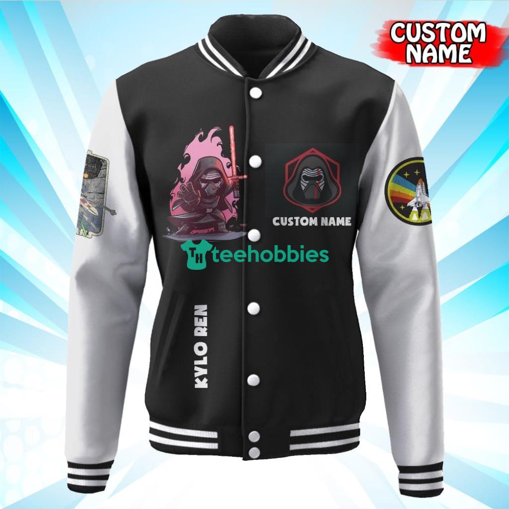Gearhumans 3D Star Wars Kylo Ren Custom Name Baseball Jacket Shirt Product Photo 1 Gearhumans 3D Star Wars Kylo Ren Custom Name Baseball Jacket Shirt Product Photo 1