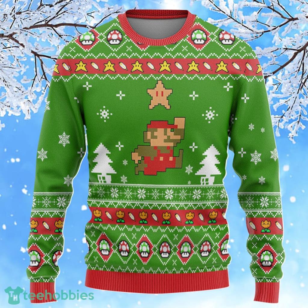 Nintendo christmas outlet sweater