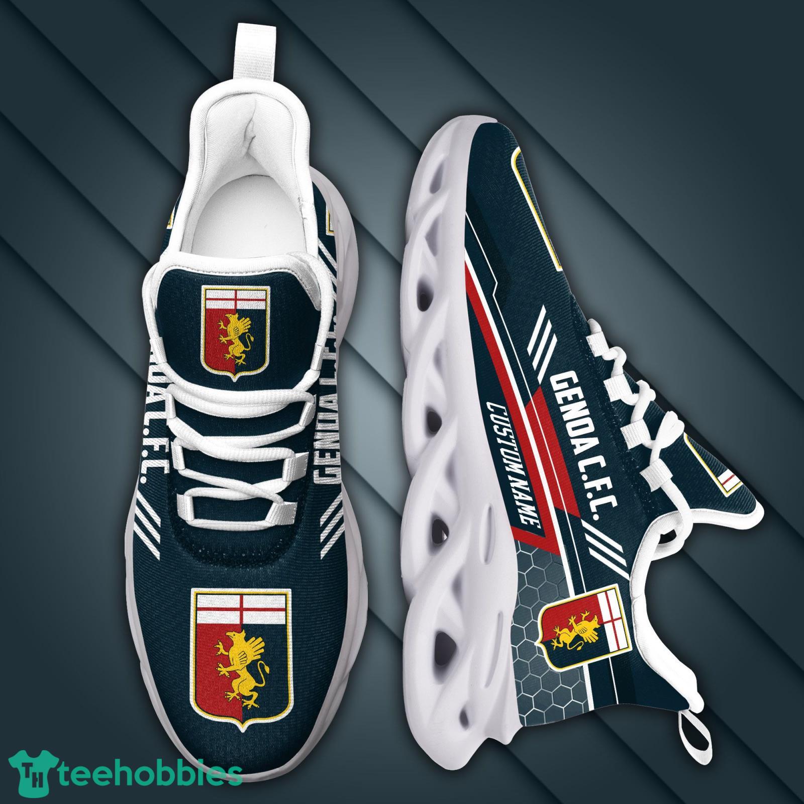 Genoa C.F.C Custom Name Max Soul Sneaker Shoes For Men And Women Product Photo 2 Genoa C.F.C Custom Name Max Soul Sneaker Shoes For Men And Women Product Photo 2