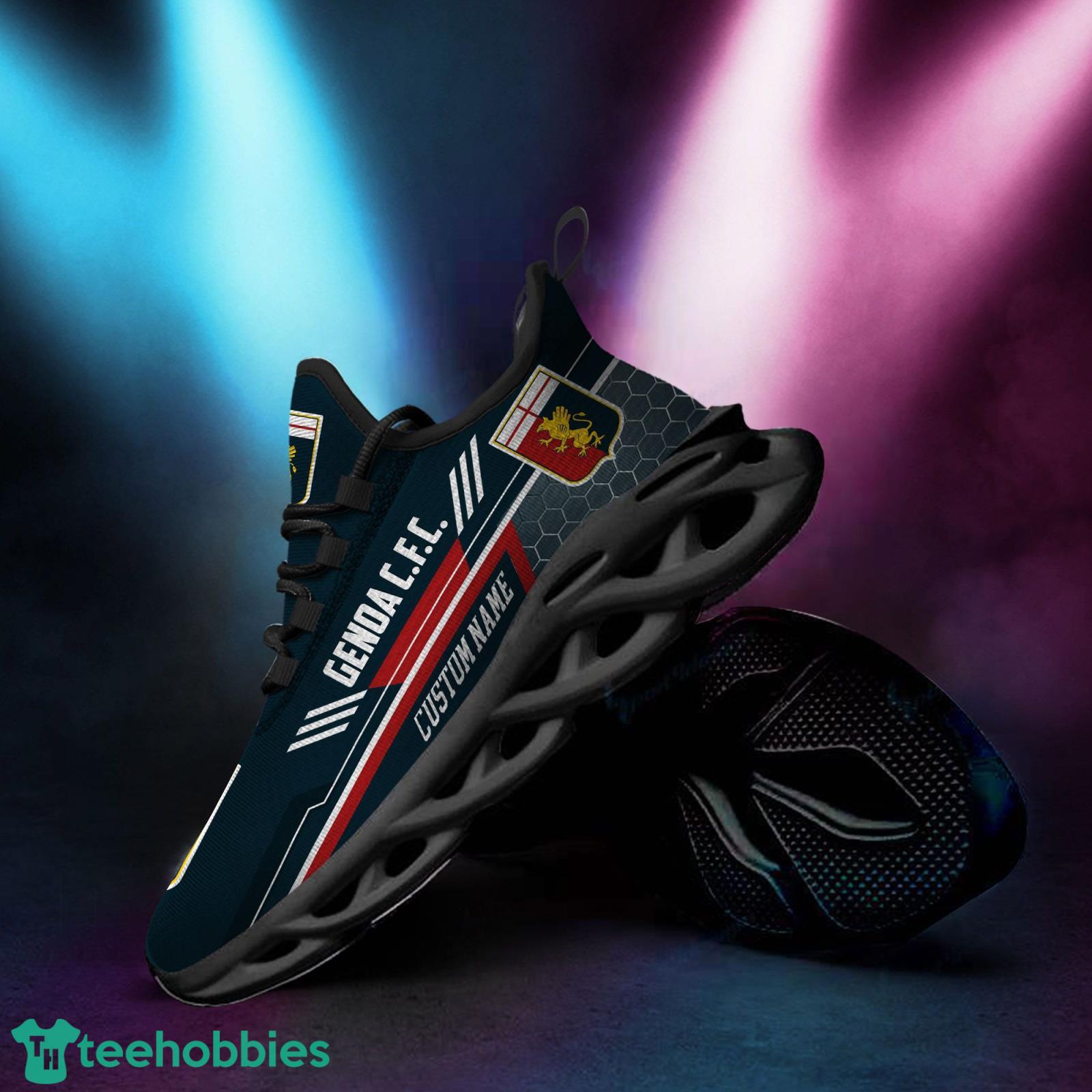 Genoa C.F.C Custom Name Max Soul Sneaker Shoes For Men And Women Product Photo 5 Genoa C.F.C Custom Name Max Soul Sneaker Shoes For Men And Women Product Photo 5
