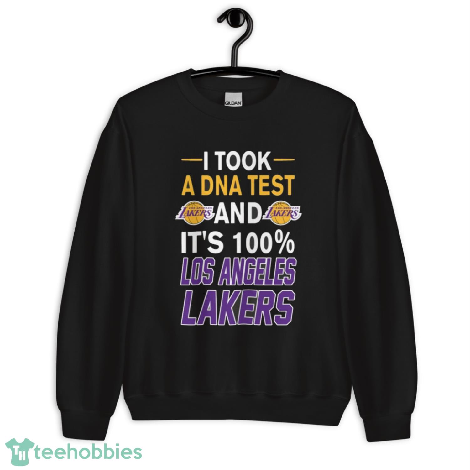 I Took A DNA Test And Its Los Angeles Lakers T Shirt image I Took A DNA Test And Its Los-Angeles-Lakers T Shirt - Unisex Crewneck Sweatshirt