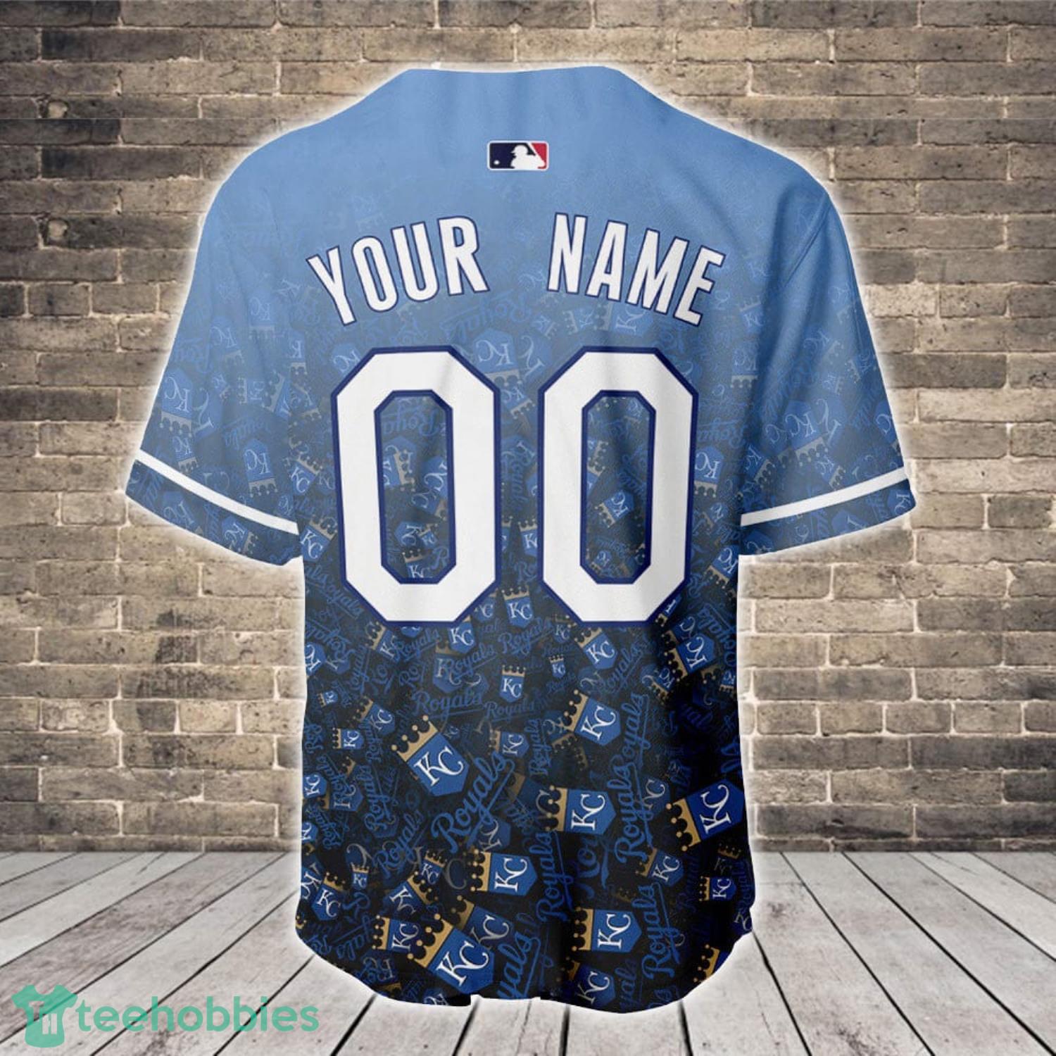 Custom kc hot sale royals jersey