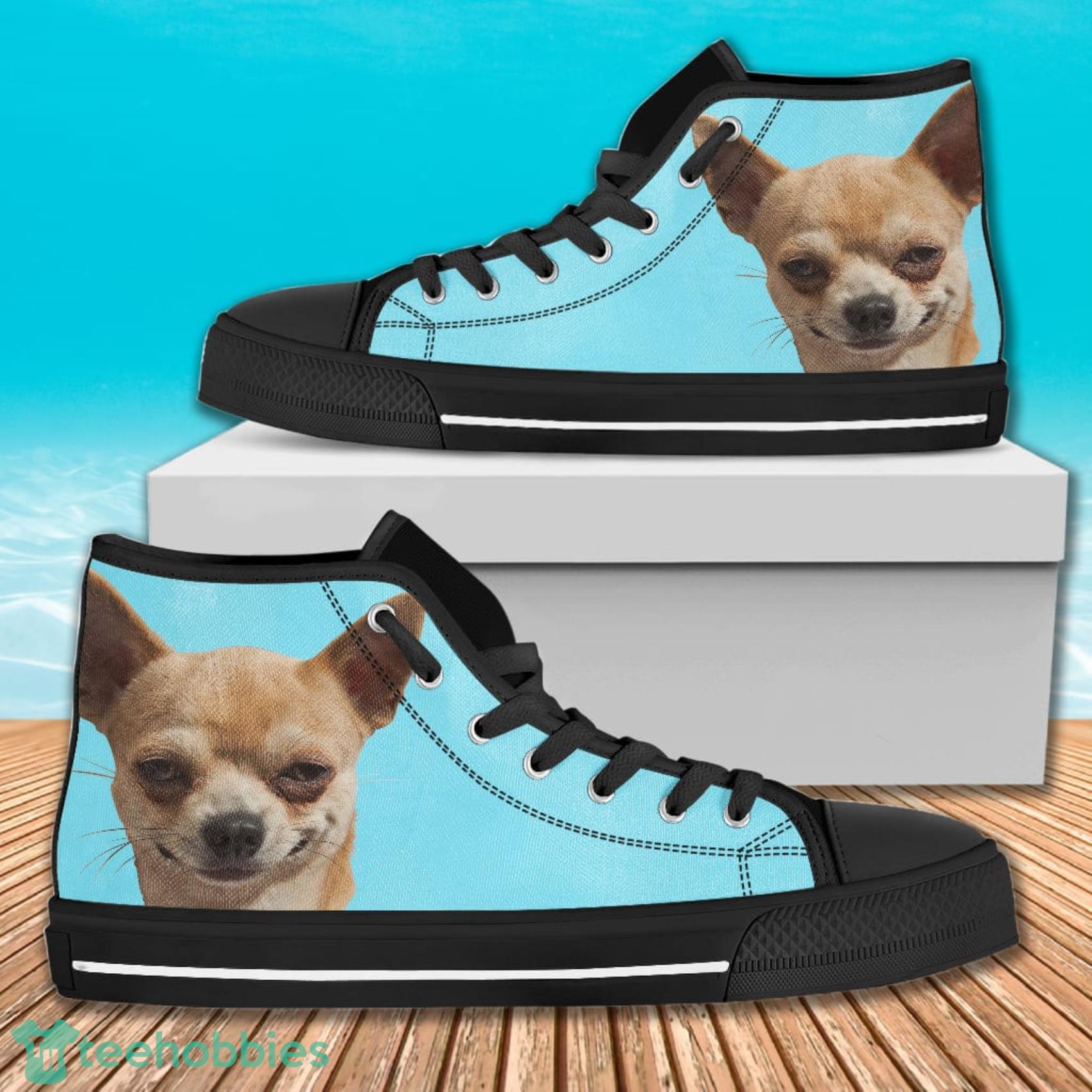 Look At Me Chihuahua AOP High Top Shoes For Men And Women Product Photo 1 Look At Me Chihuahua AOP High Top Shoes For Men And Women Product Photo 1