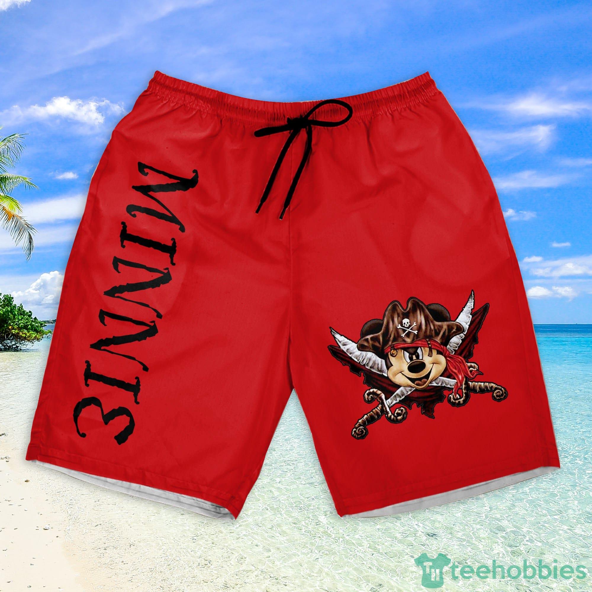 Mickey Mouse Pirates Of The Caribbean Beach Shorts Summer Gifts For Fans Disney Product Photo 1 Mickey Mouse Pirates Of The Caribbean Beach Shorts Summer Gifts For Fans Disney Product Photo 1