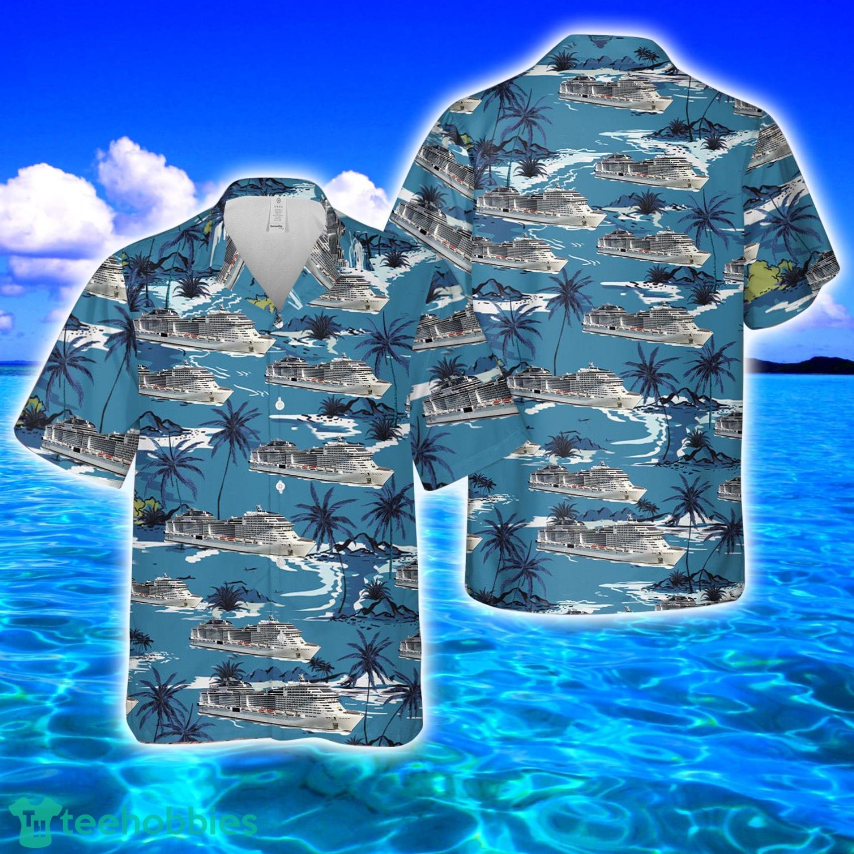 MSC Virtuosa Cruises Tropical Style Full Print Hawaiian Shirt Vs Short Set Product Photo 1 MSC Virtuosa Cruises Tropical Style Full Print Hawaiian Shirt Vs Short Set Product Photo 1