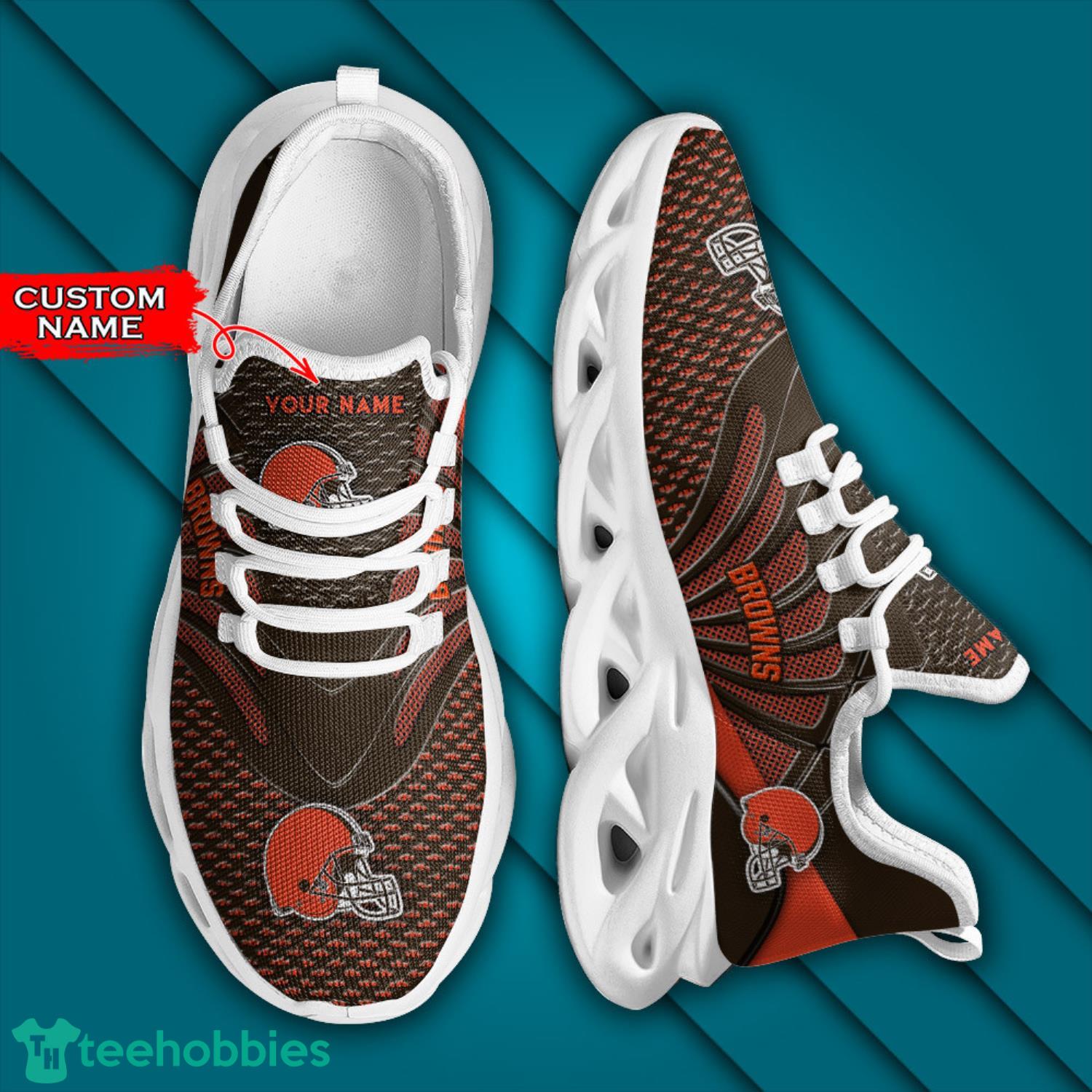 Cleveland Browns Nfl Max Soul Sneaker Custom Name