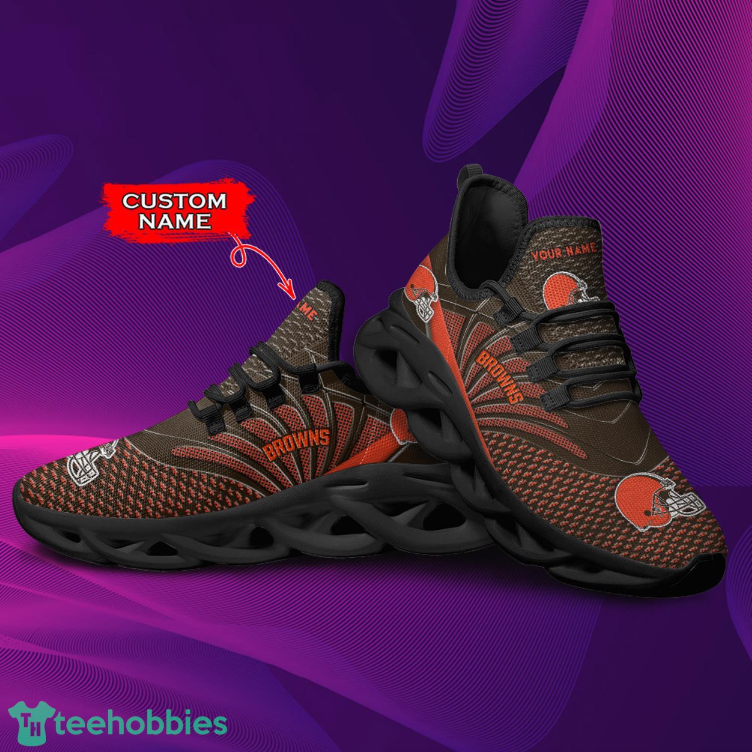 Cleveland Browns Nfl Max Soul Sneaker Custom Name