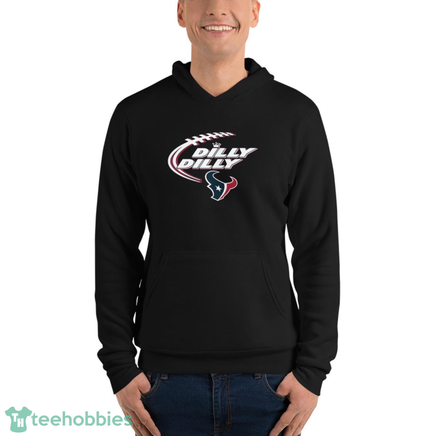 NFL Houston Texans Dilly Dilly Football Sports T Shirt - Unisex Fleece Pullover Hoodie NFL Houston Texans Dilly Dilly Football Sports T Shirt - Unisex Fleece Pullover Hoodie