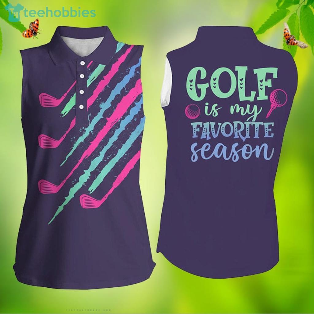 Purple Gradient Womens Sleeveless Polo Shirt Golf Is My Favorite Season, Golf Gifts For Women - Purple gradient Womens sleeveless polo shirt golf is my favorite season, golf gifts for women NQS4390_8913 Purple Gradient Womens Sleeveless Polo Shirt Golf Is My Favorite Season, Golf Gifts For Women - Purple gradient Womens sleeveless polo shirt golf is my favorite season, golf gifts for women NQS4390_8913