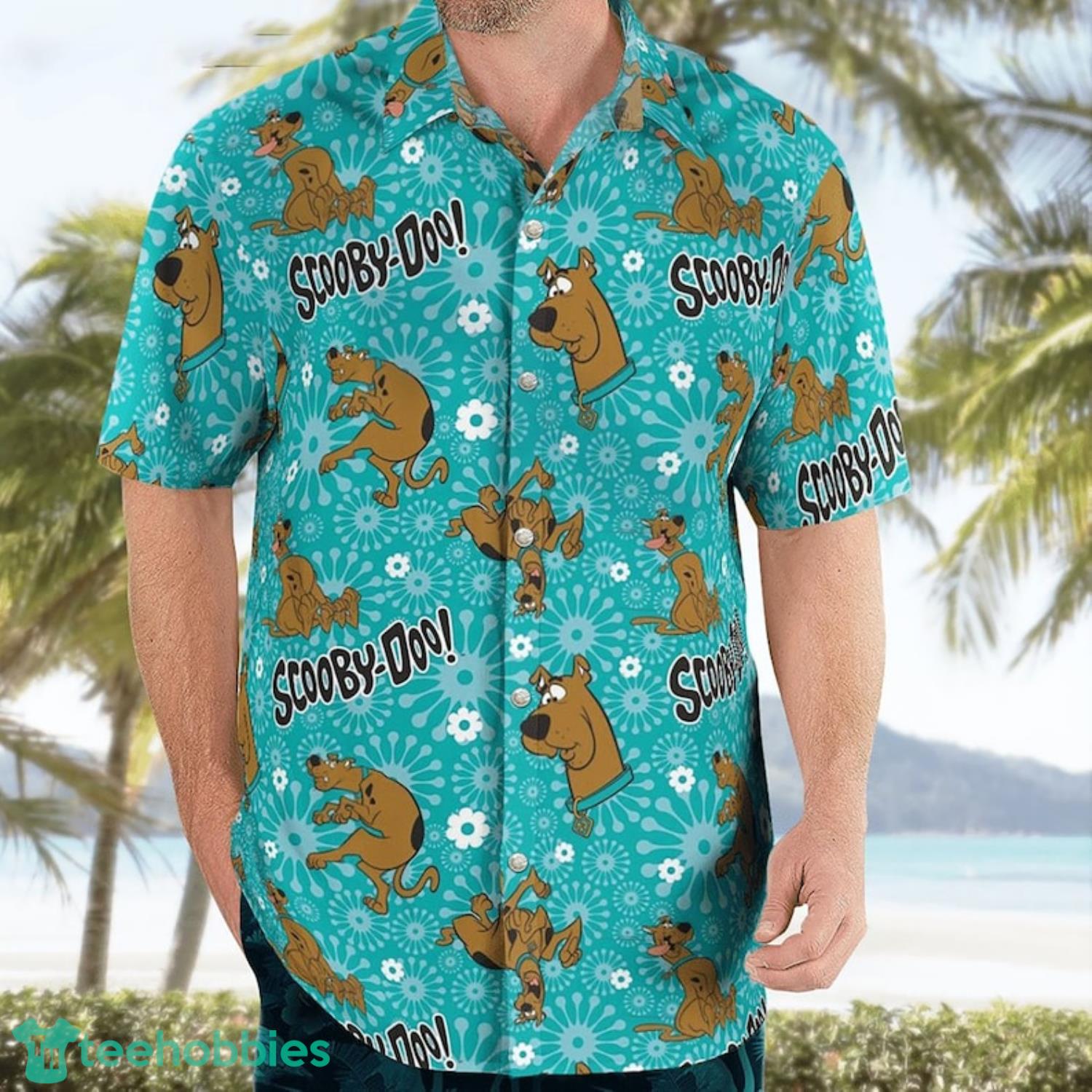 Scooby Doo Hawaiian Shirt Product Photo 1 Scooby Doo Hawaiian Shirt Product Photo 1