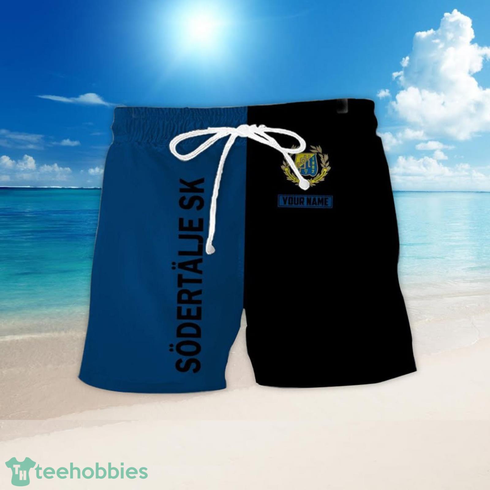 SHL Hockey Sodertalje SK Set Hawaiian Shirt And Shorts image SHL Hockey Sodertalje SK Set Hawaiian Shirt And Shorts Product Photo 2