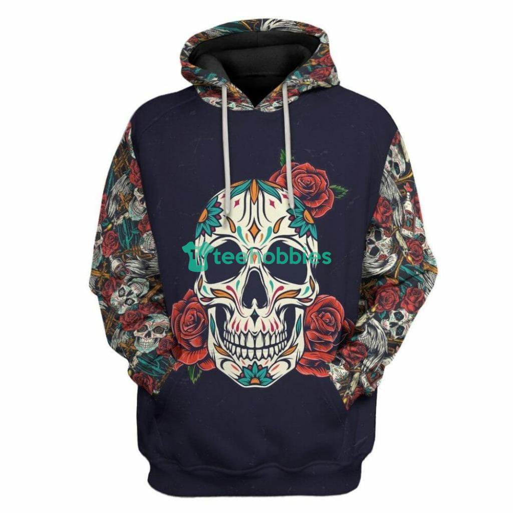 Skull best sale statement hoodie