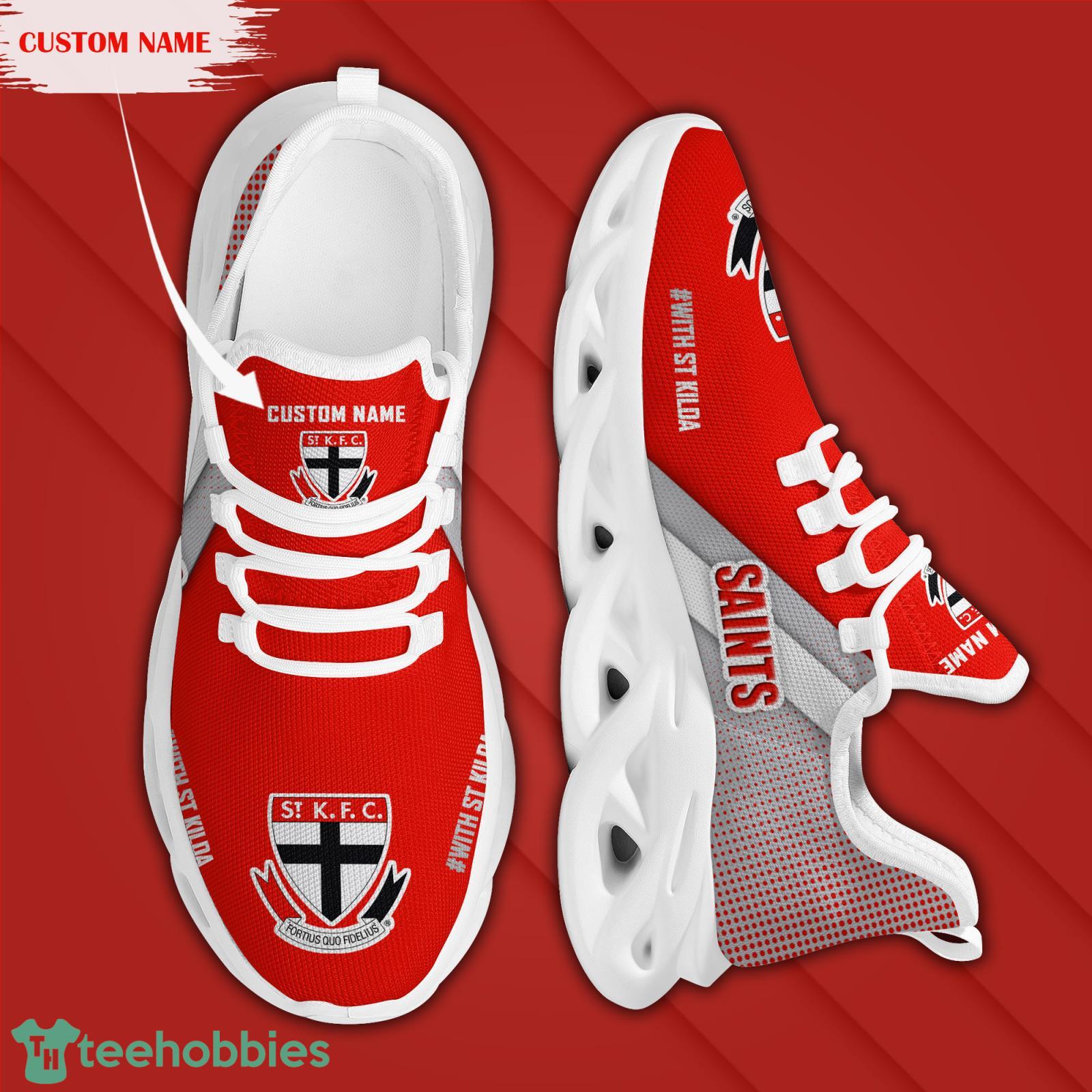 St Kilda Saints Custom Name Max Soul Sneaker Running Shoes For Fans Product Photo 4 St Kilda Saints Custom Name Max Soul Sneaker Running Shoes For Fans Product Photo 4