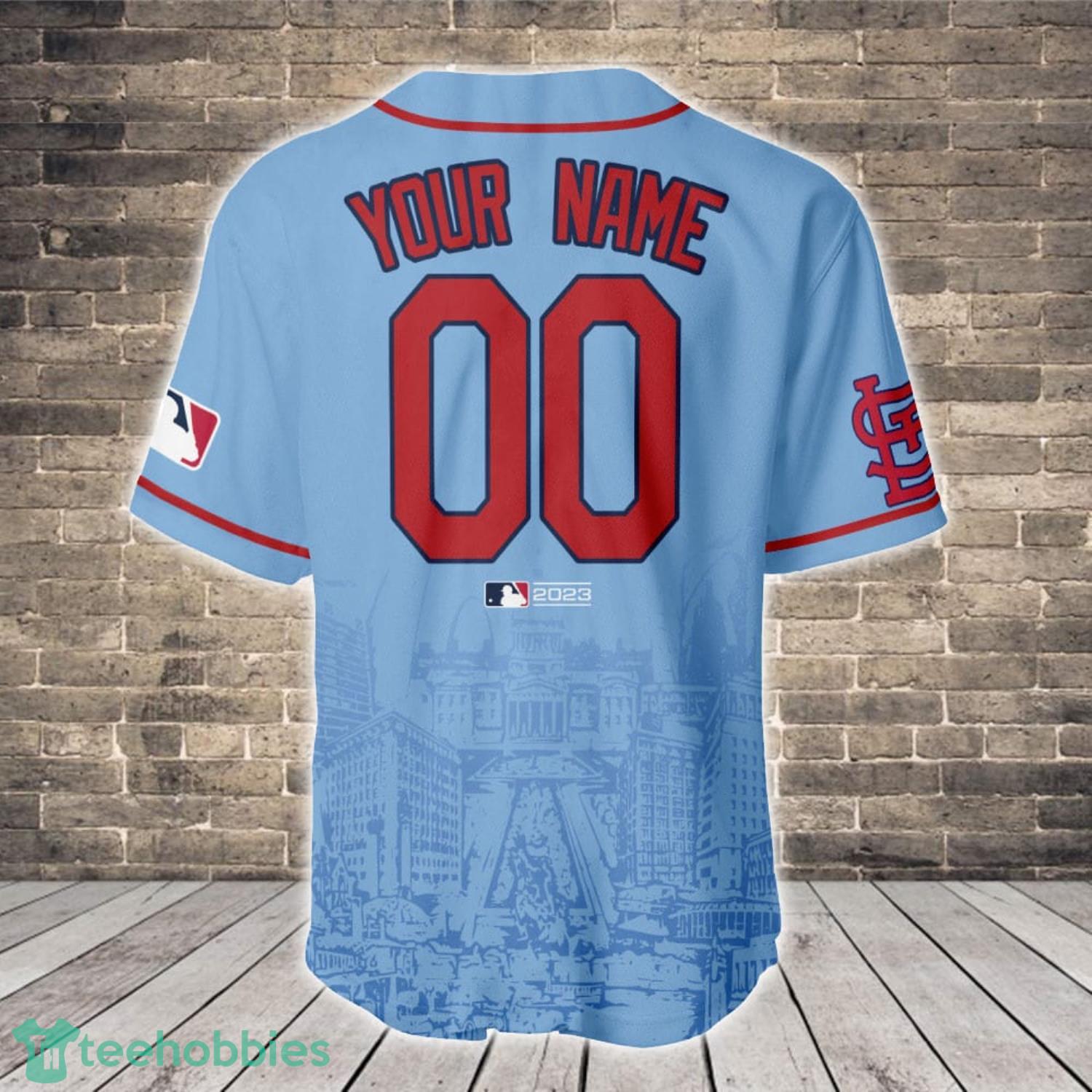 St. Louis Cardinals Major League Baseball Custom Name Baseball Jersey Shirt For Sport Product Photo 3 St. Louis Cardinals Major League Baseball Custom Name Baseball Jersey Shirt For Sport Product Photo 3