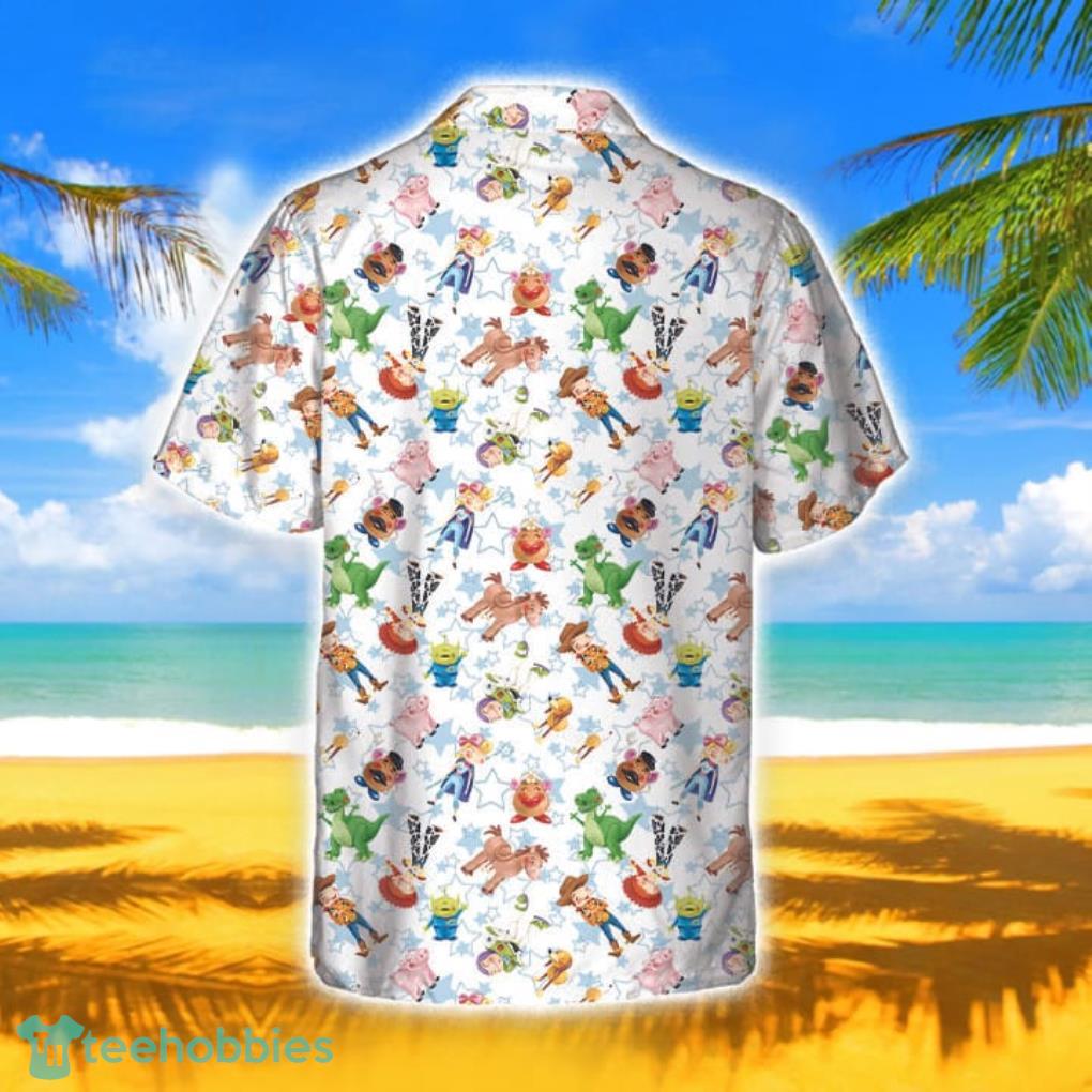 Toy Story Friends Disney Pixar Cartoon Graphics Beach Lover Short Sleeve Hawaiian Shirt For Men And Women image Toy Story Friends Disney Pixar Cartoon Graphics Beach Lover Short Sleeve Hawaiian Shirt For Men And Women Product Photo 2