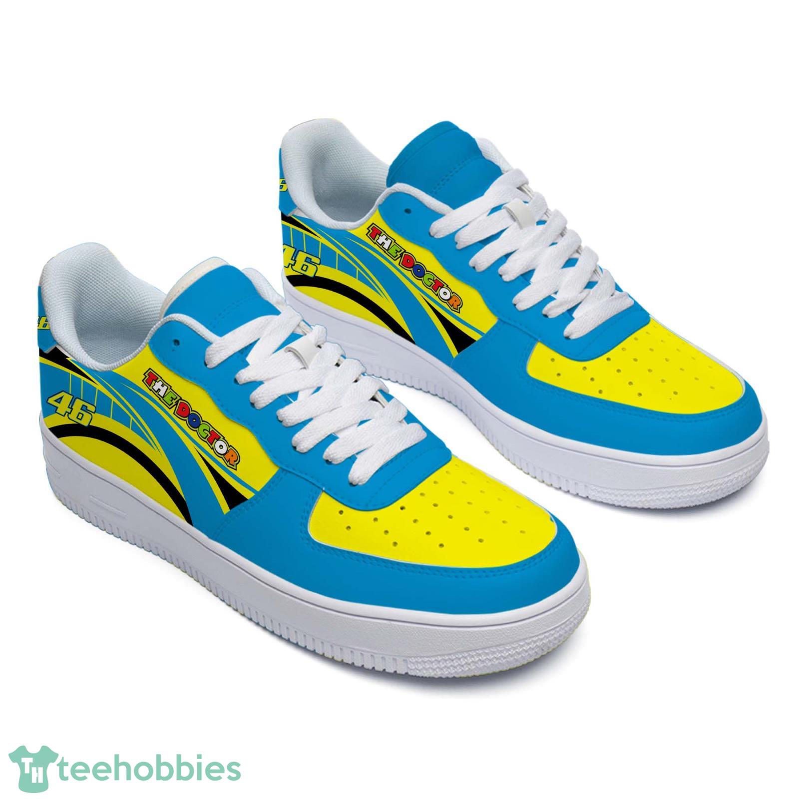 Valentino Rossi 46 Air Force Shoes Men And Women Sneakers image Valentino Rossi 46 Air Force Shoes Men And Women Sneakers Product Photo 2