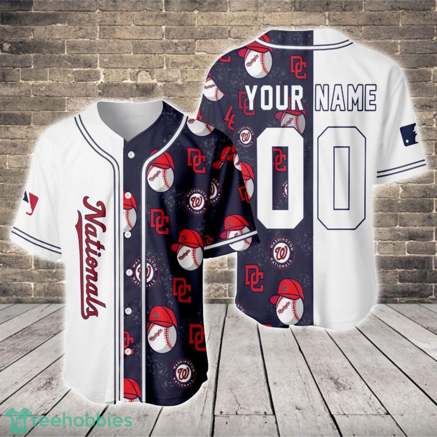 Washington Nationals Major League Baseball Custom Name And