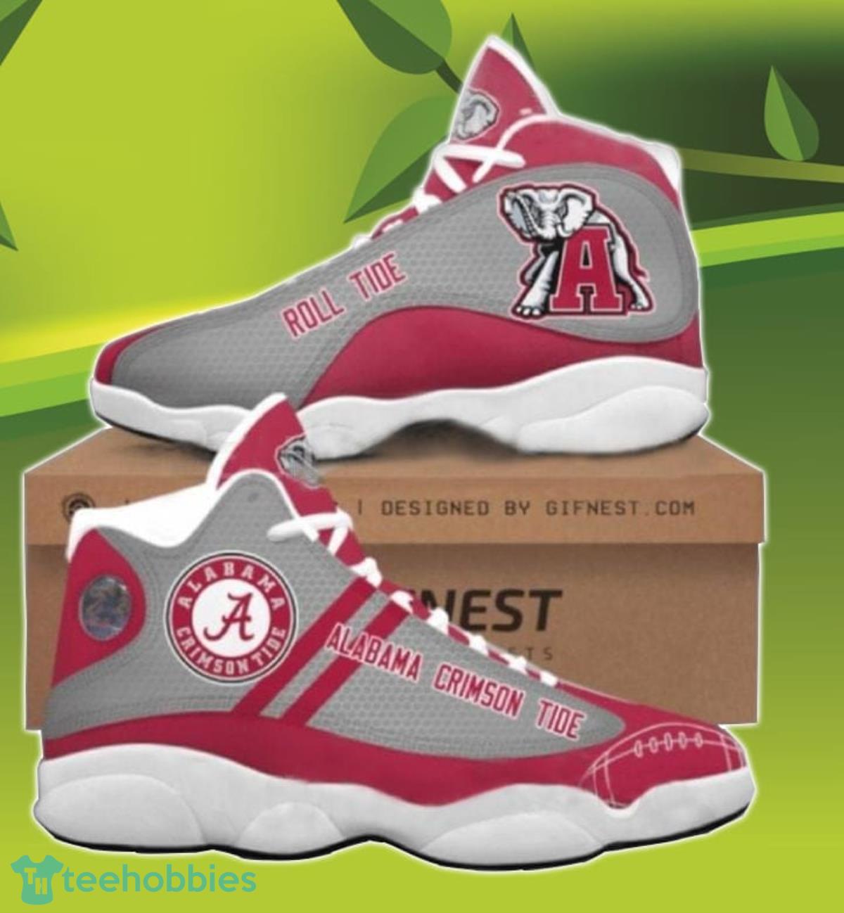 Alabama Crimson Tide Air Jordan 13 Sneakers Best Gift For Everyone Product Photo 2
