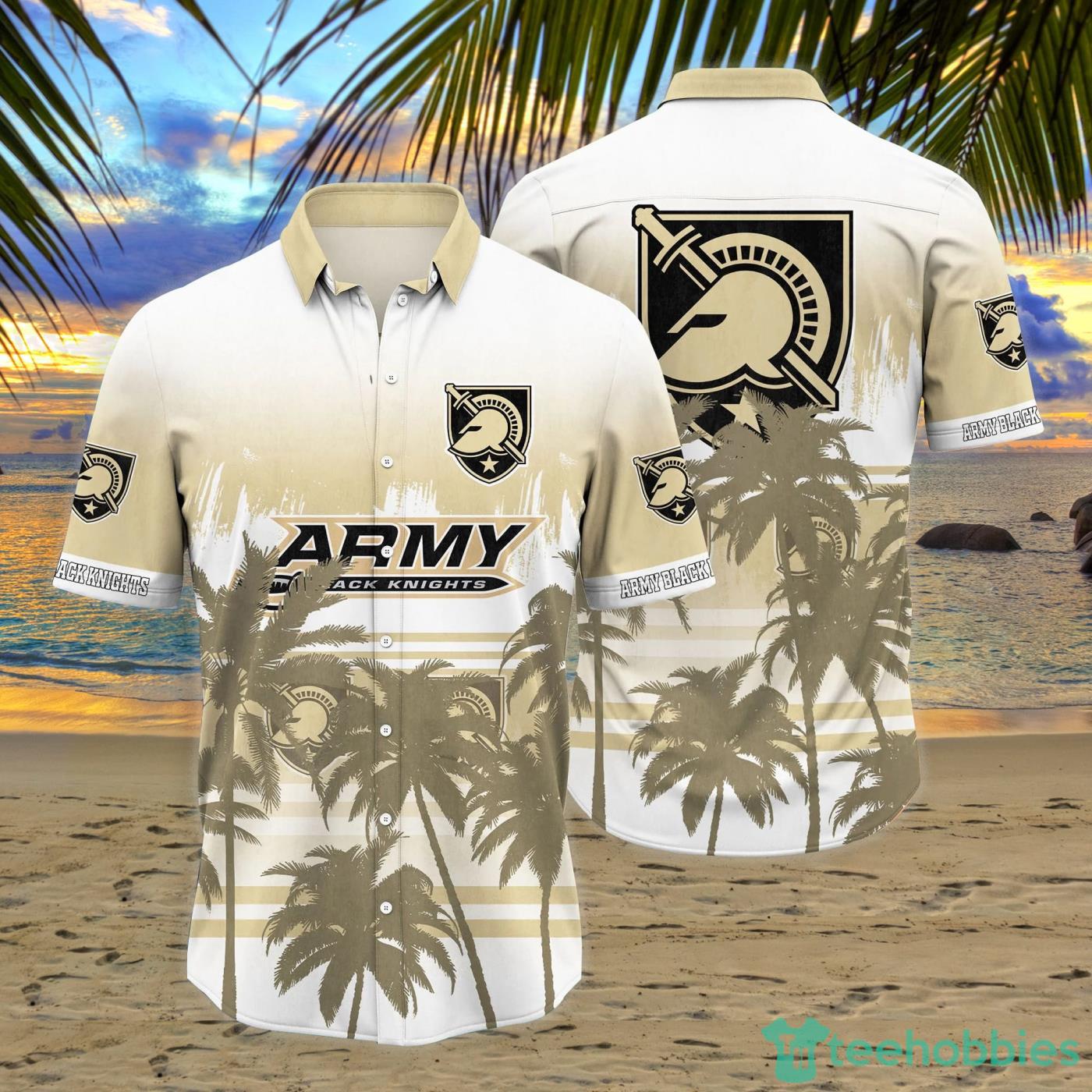 Army Black Knights Coconut Tropical Hawaiian Shirt And Short Product Photo 1