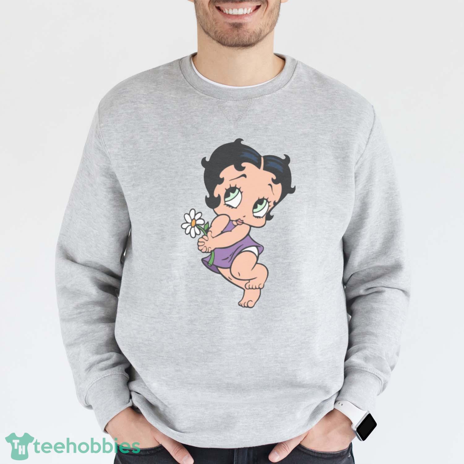 Baby Betty Boop Animation T-Shirt Trending 2023 - Grey Sweatshirt