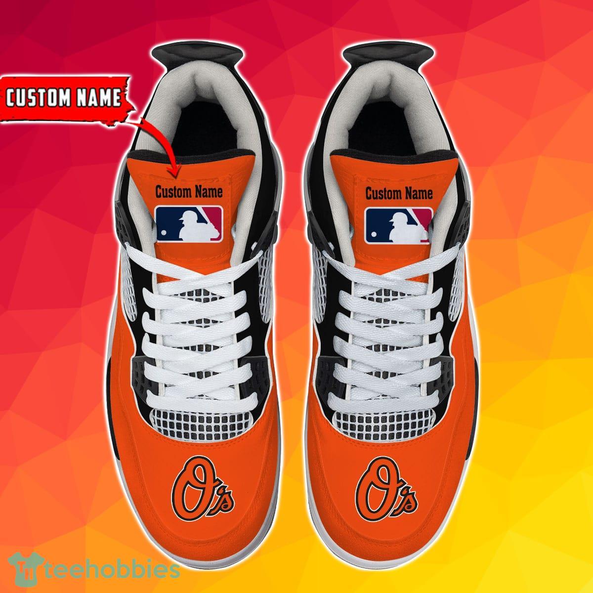 Baltimore Orioles Personalized Air Jordan 4 Sneakers Best Gift For Men And Women Product Photo 2