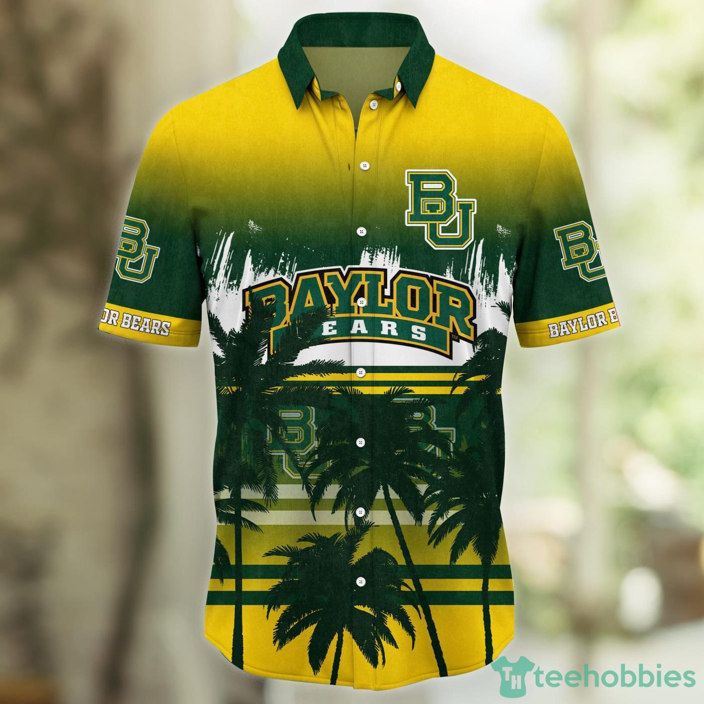 Baylor Bears Coconut Tropical Hawaiian Shirt And Short Product Photo 2