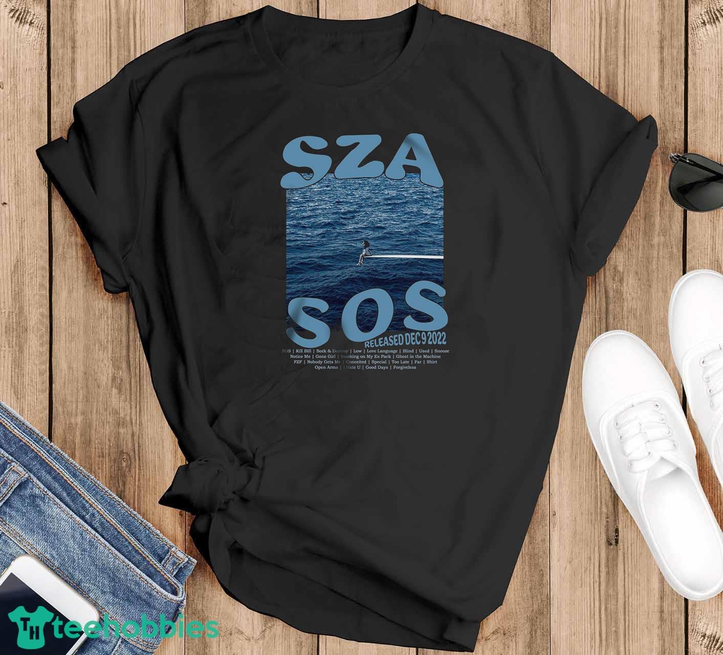 Best Seller Vintage SzaGood Days Graphic Tee Sza Merch Sos Tour 2023 Kill Bill T-Shirt - Black T-Shirt
