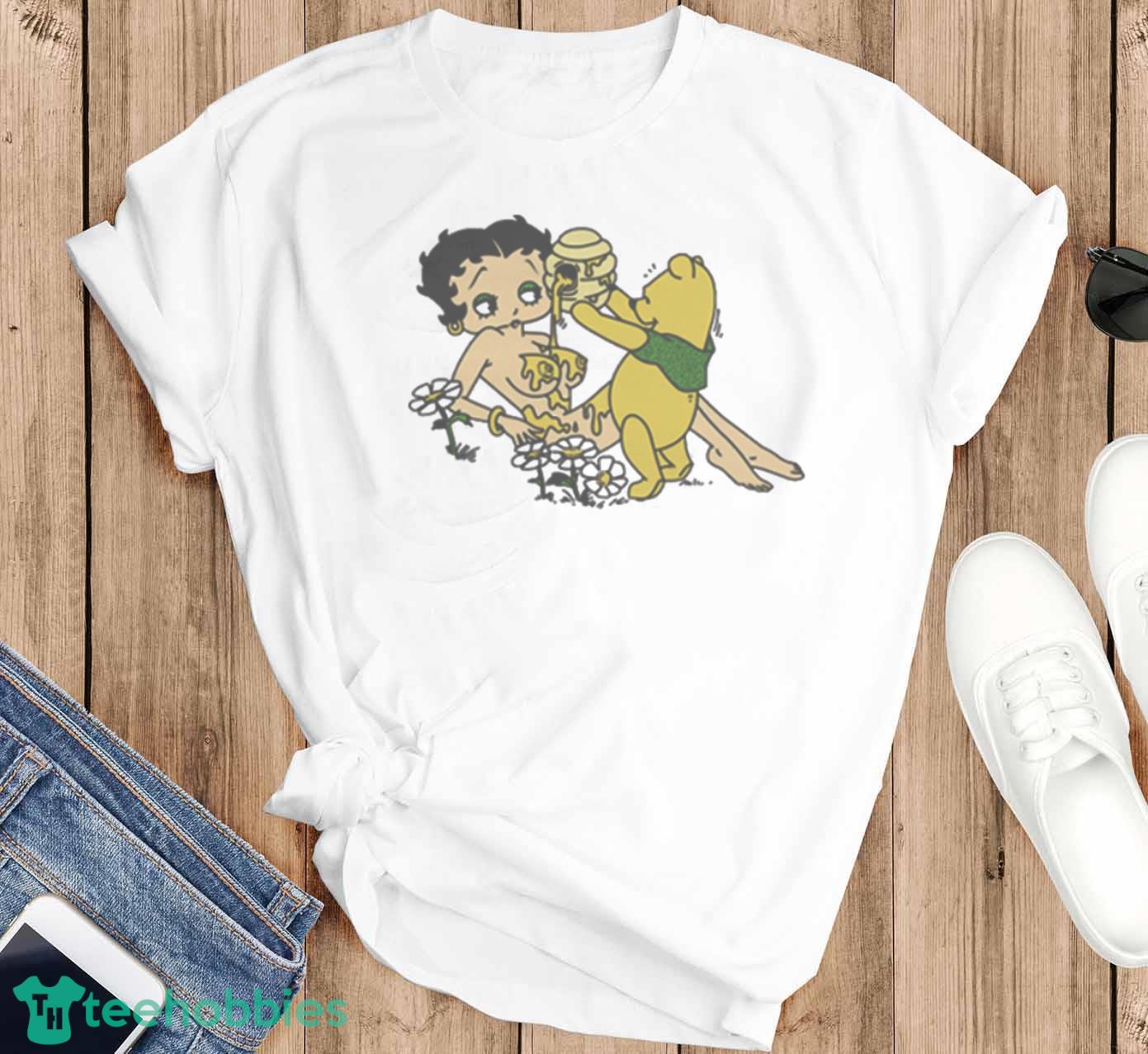 betty boop winnie the pooh shirt