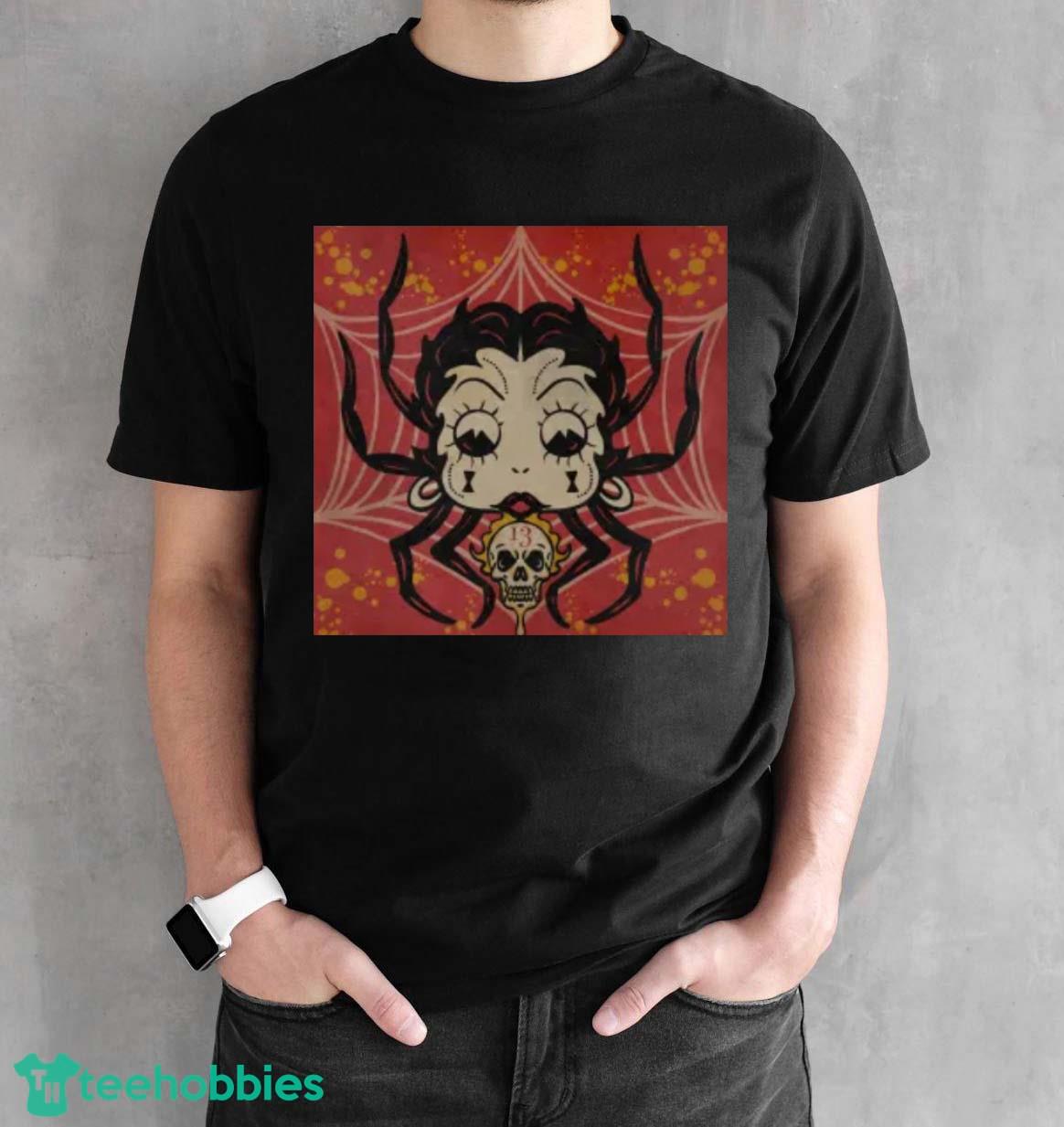 Betty Boop Hallowen Funny T-Shirt Trending 2023 - Black Unisex T-Shirt