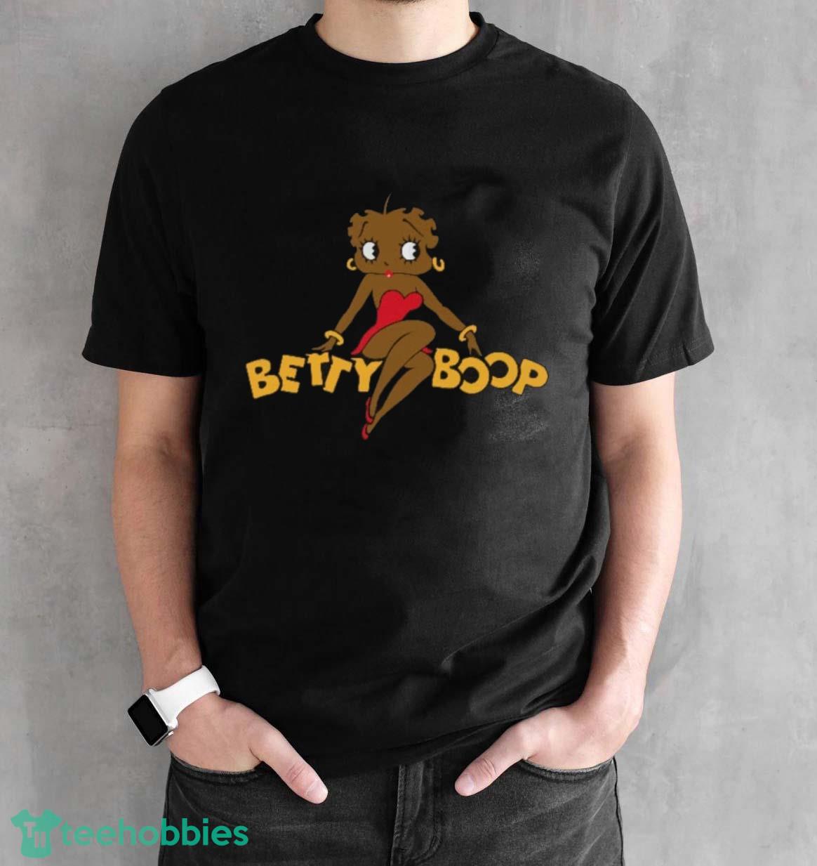 Betty Boop T-Shirt For Men Women And Youth - Black Unisex T-Shirt