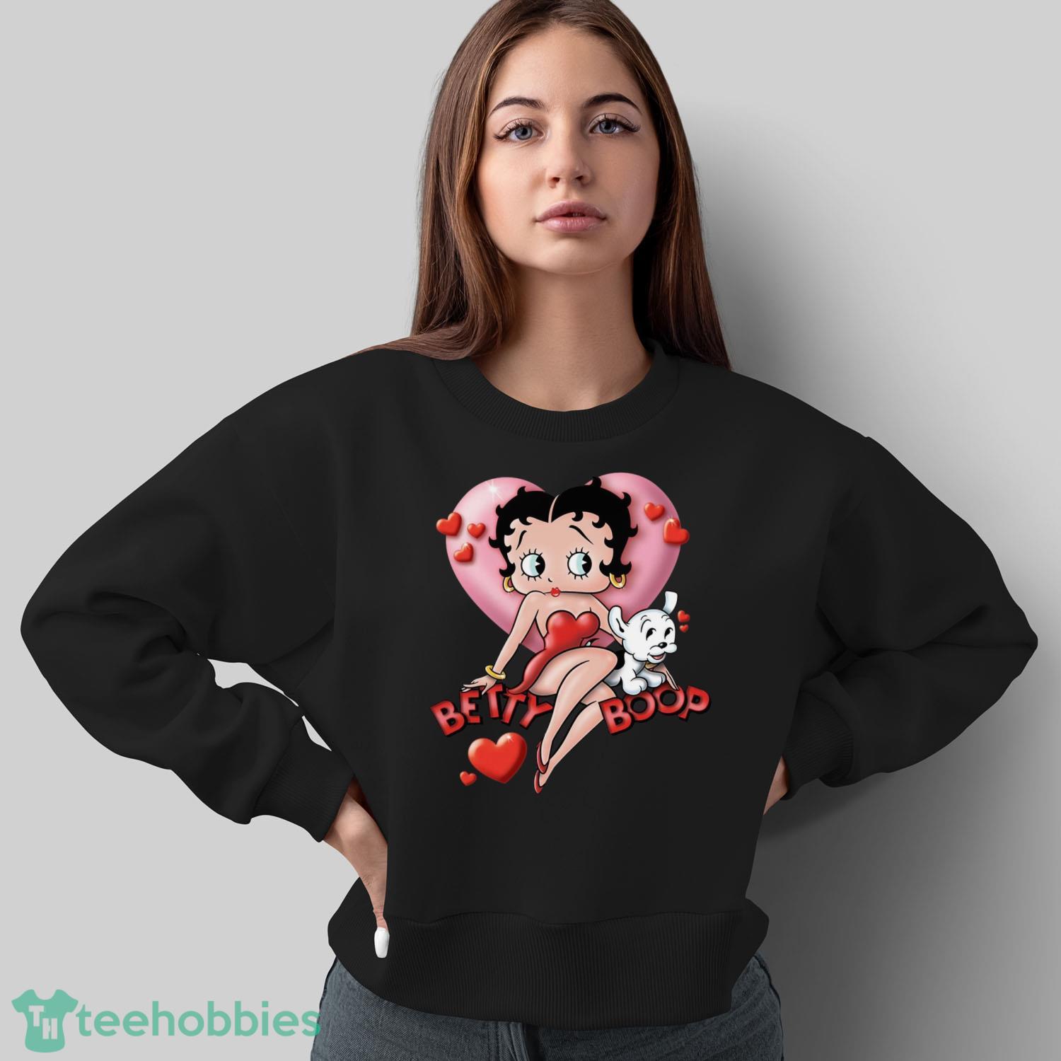 Red betty boop discount sweatshirt