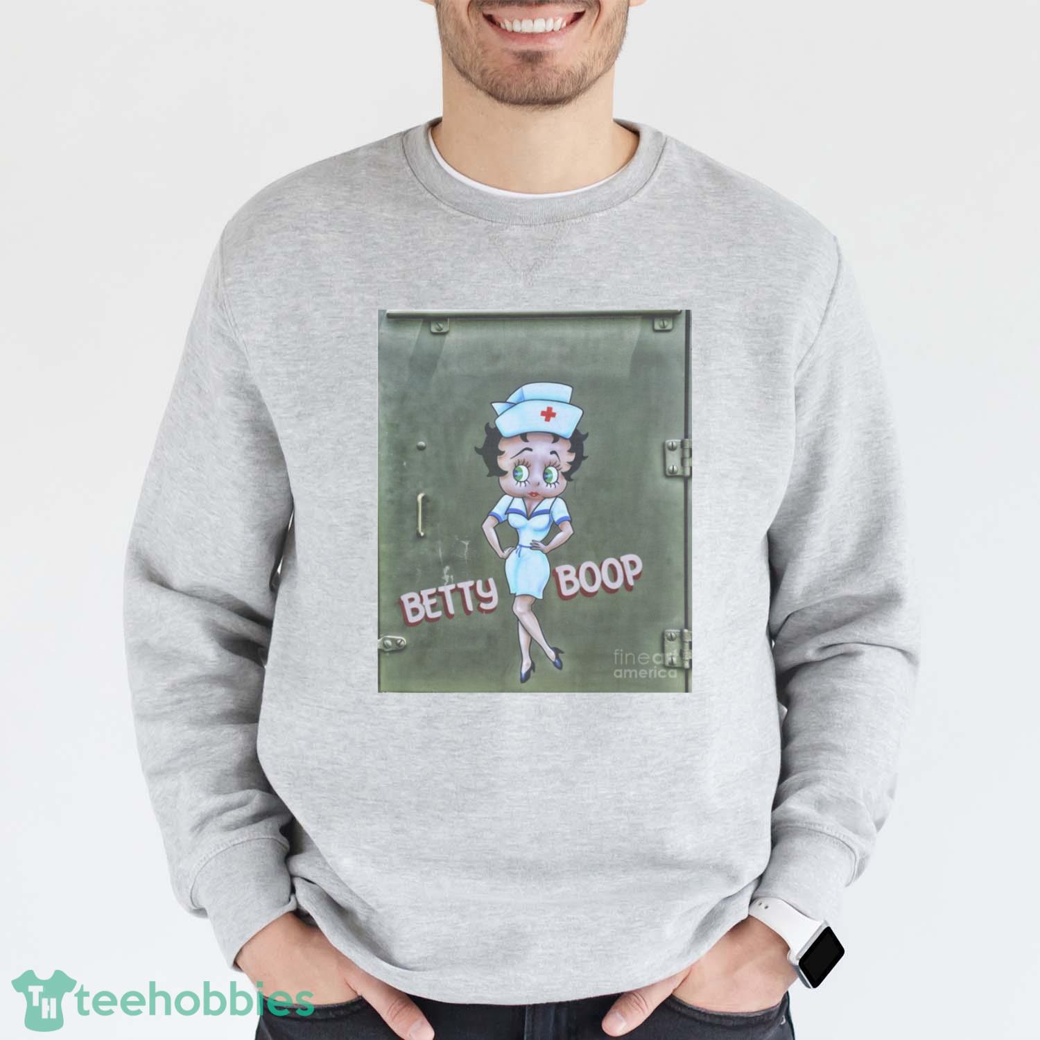 BettyBoopAsANursePaulWard Shirt - Grey Sweatshirt