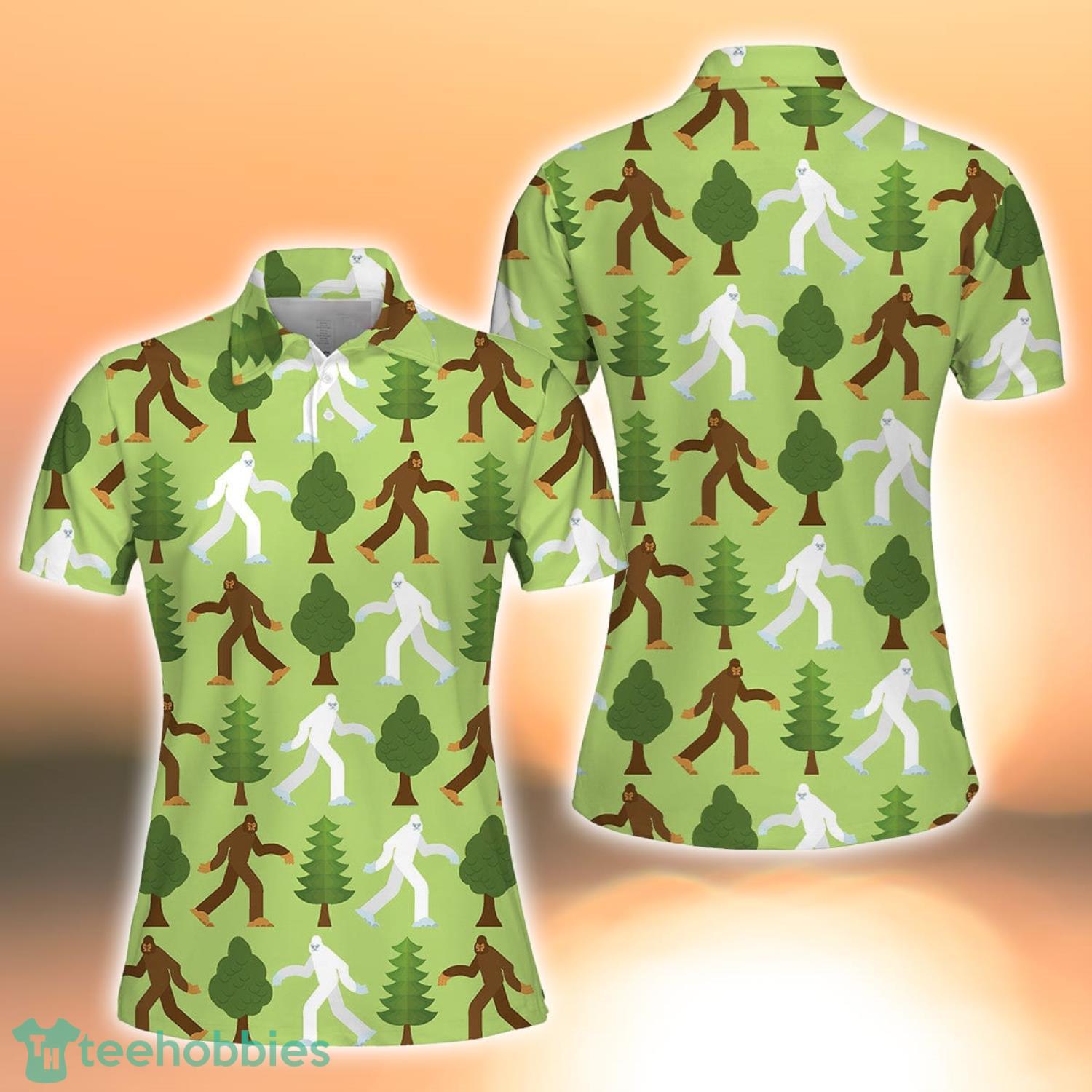 Bigfoot Sasquatch Green Forest Sport Gift Polo Shirt For Men And Women Product Photo 1 Bigfoot Sasquatch Green Forest Sport Gift Polo Shirt For Men And Women Product Photo 1