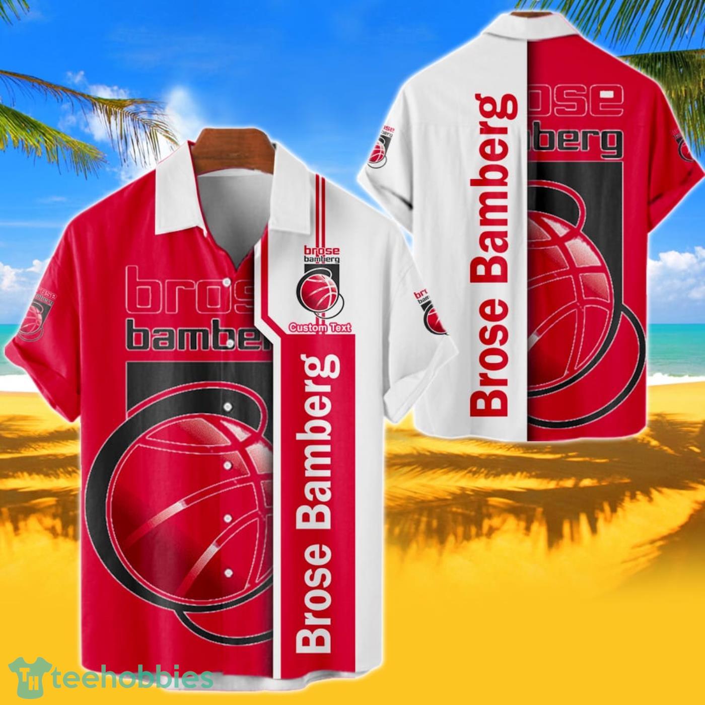 Brose Bamberg Hawaiian Shirt Custom Name 3D Short Sleeve Shirt Product Photo 1