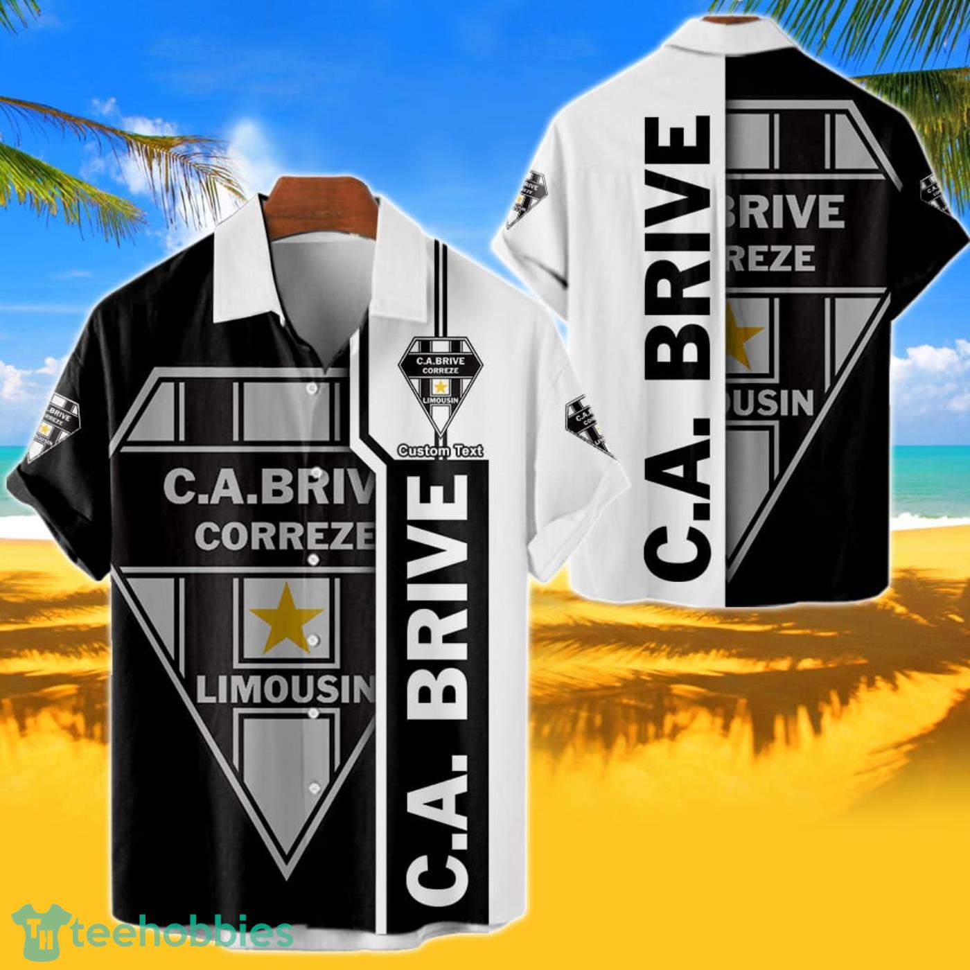 CA BRIVE Hawaiian Shirt Custom Name 3D Short Sleeve Shirt Product Photo 1
