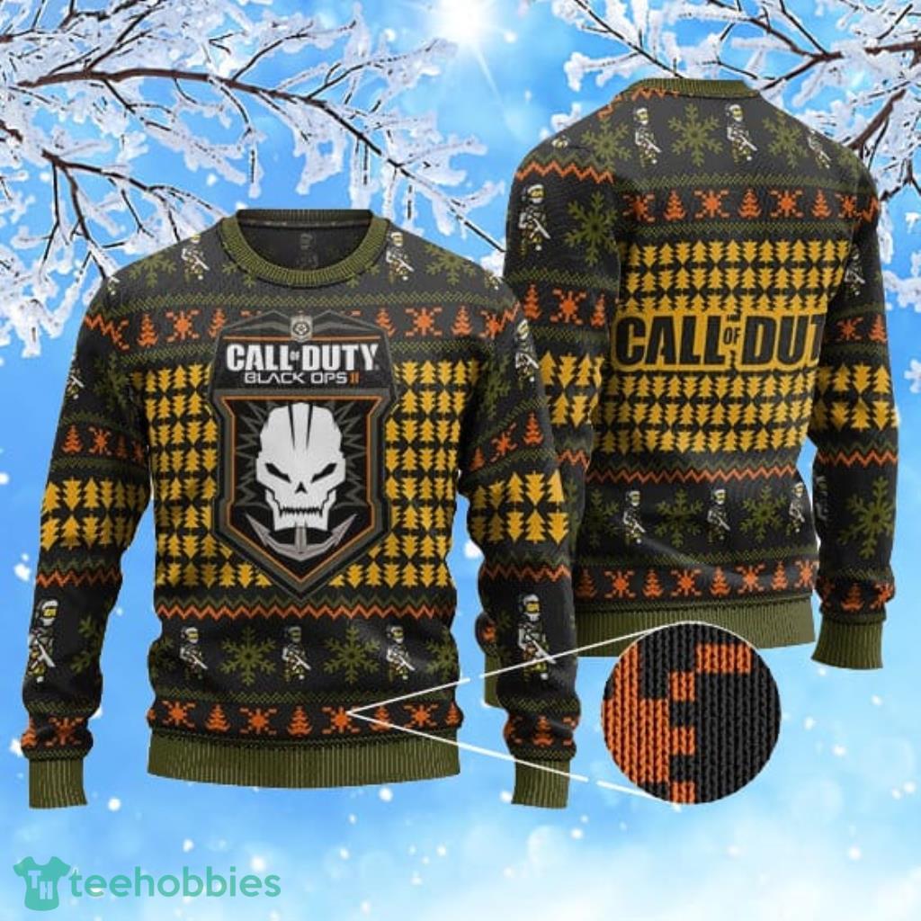 Call Of Duty Black Ops Ugly Christmas Sweater 3D Gift For Men And Women Product Photo 1
