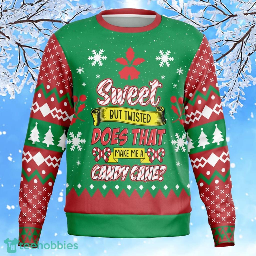 Candy cane 2024 ugly sweater